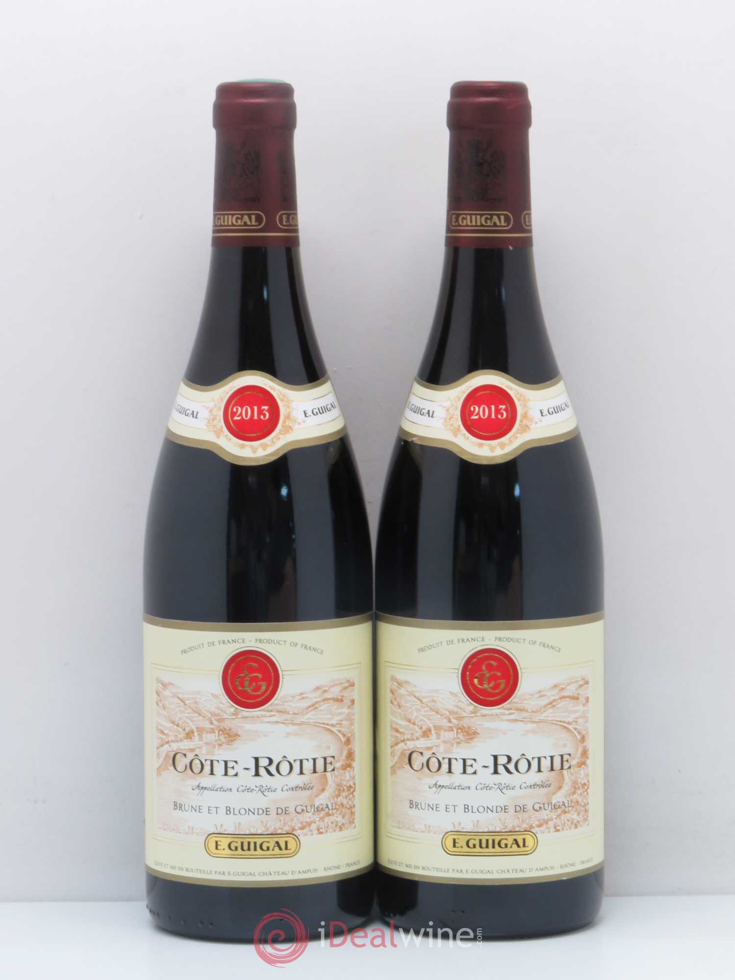 Côte-Rôtie Côtes Brune et Blonde Guigal 2013 - Lot de 2 bouteilles - 0