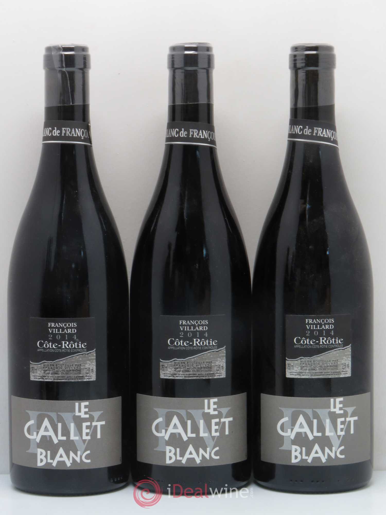 Côte-Rôtie Le Gallet Blanc François Villard 2014 - Lot de 5 bouteilles - 1