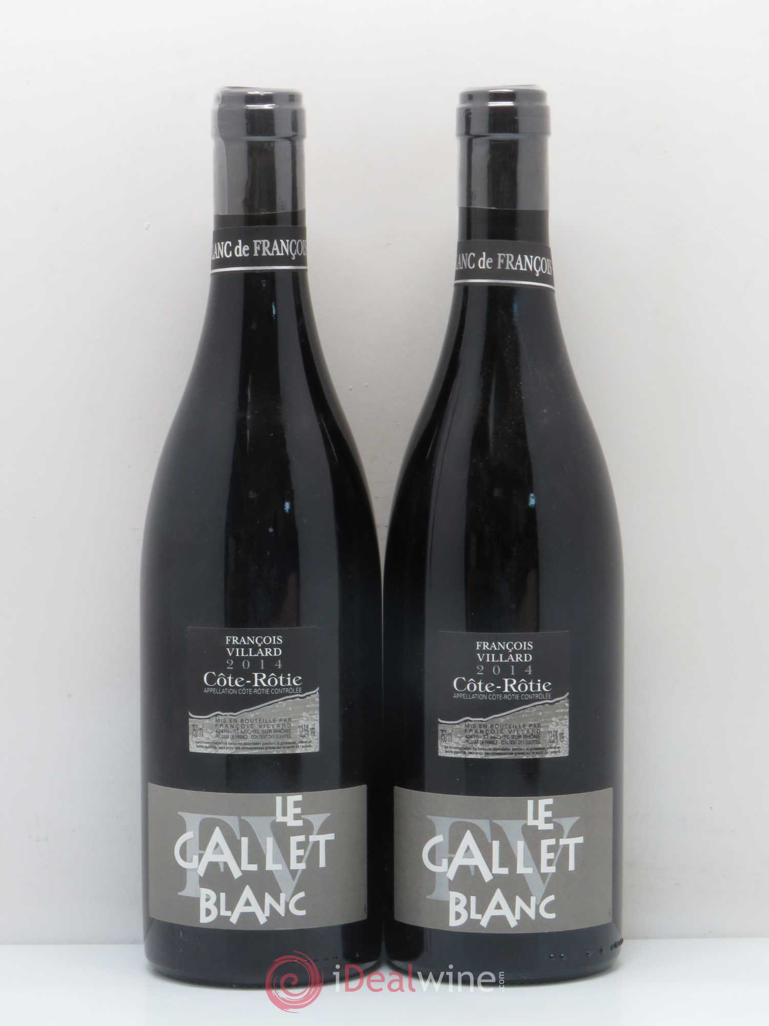 Côte-Rôtie Le Gallet Blanc François Villard 2014 - Lot de 5 bouteilles - 2