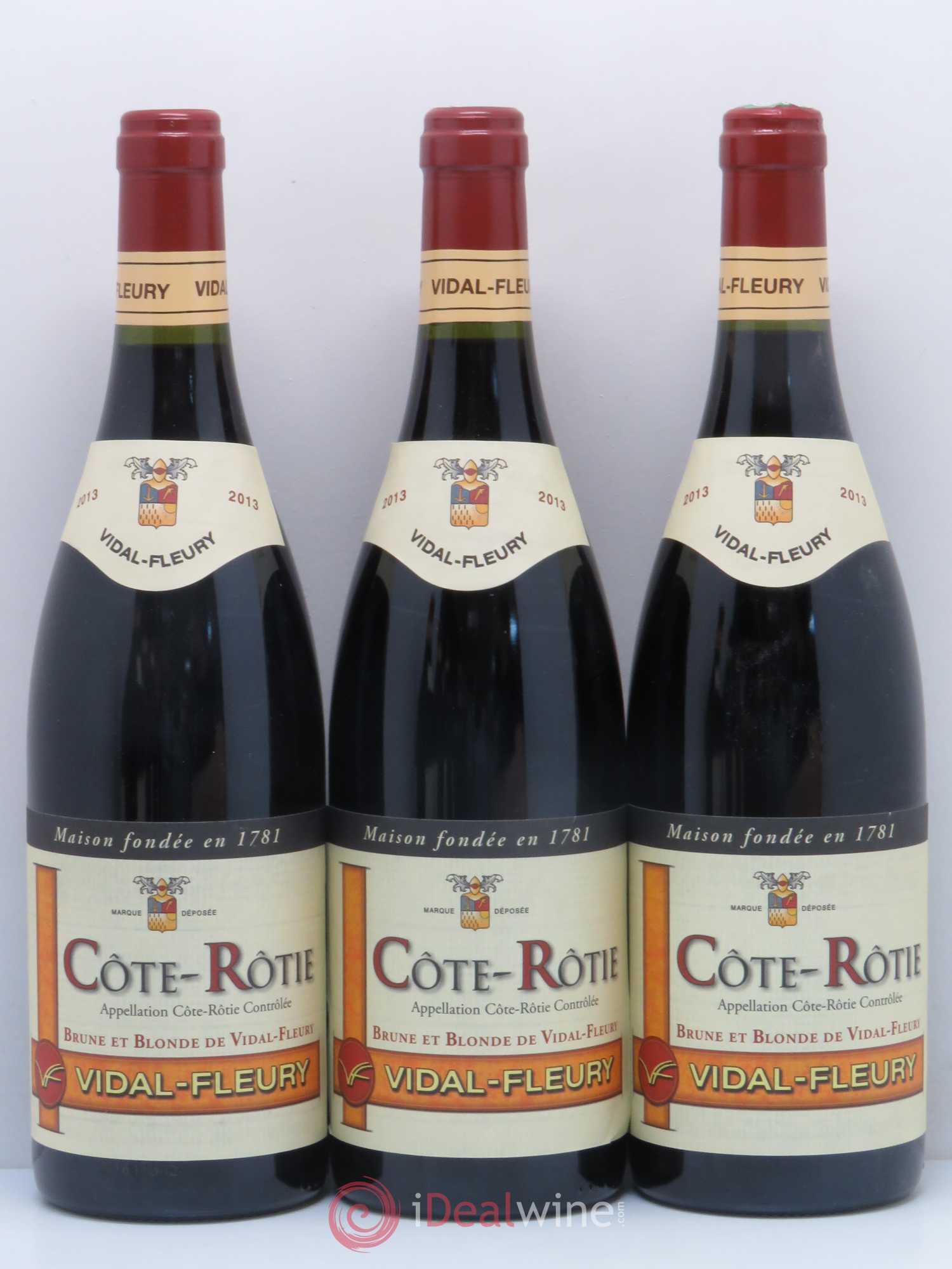 Côte-Rôtie Vidal Fleury 2013 - Lot de 6 bouteilles - 1