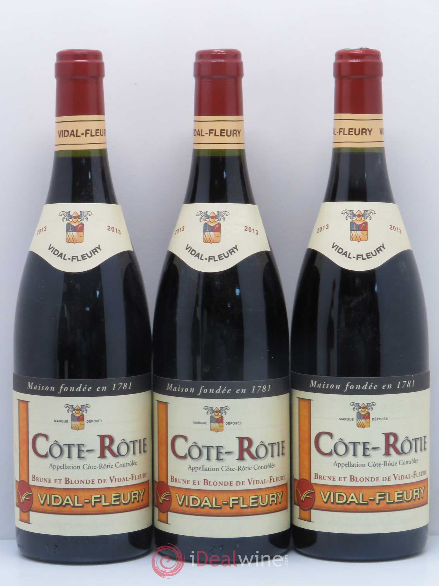 Côte-Rôtie Vidal Fleury 2013 - Lot de 6 bouteilles - 2