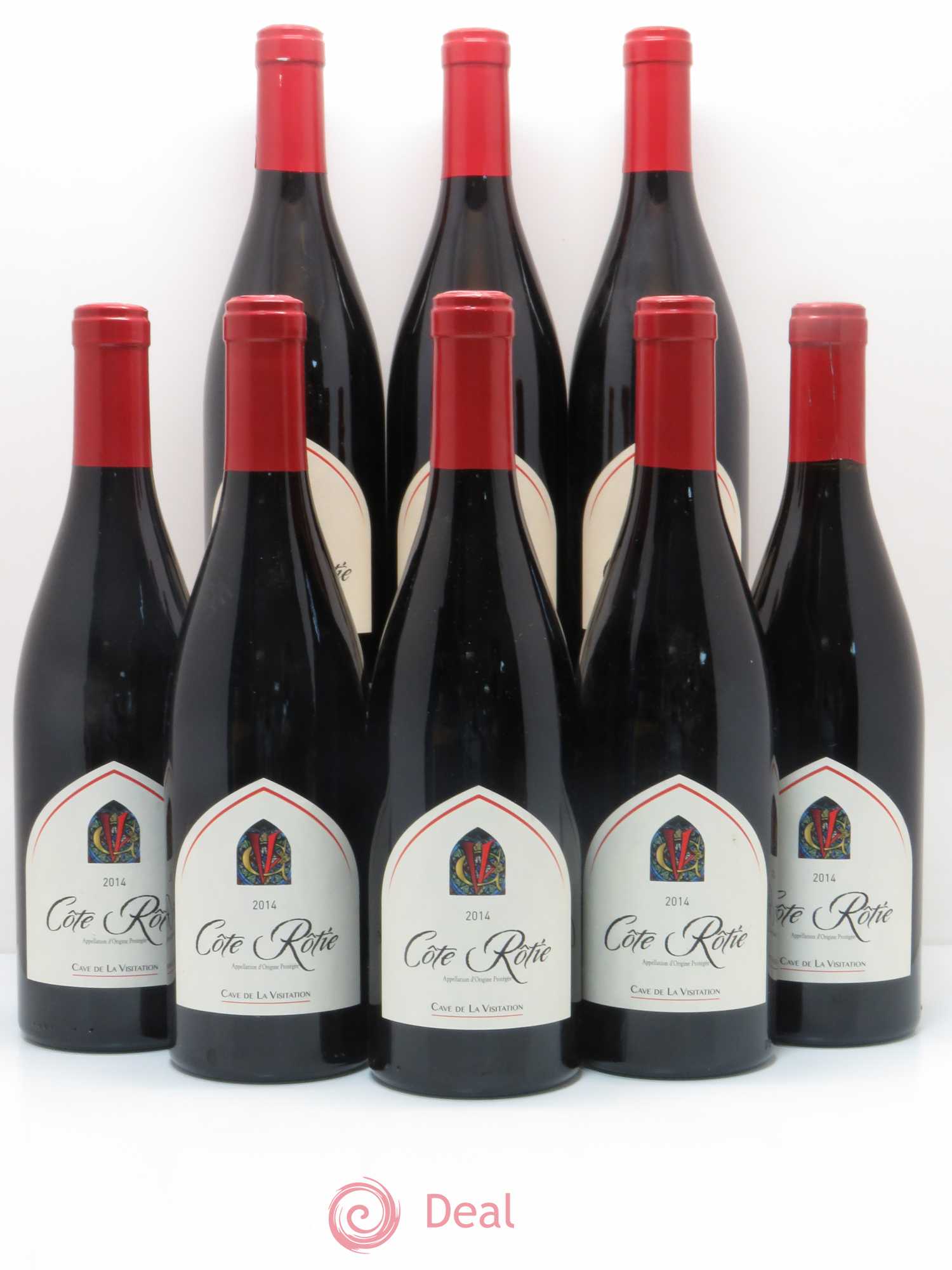 Côte-Rôtie Cave De La Visitation 2014 - Lot de 8 bouteilles - 0