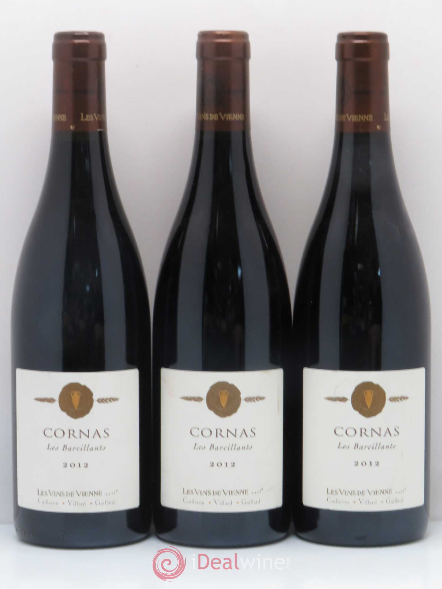 Cornas Les Barcillants Les Vins De Viennes 2012 - Posten von 3 Flaschen - 0