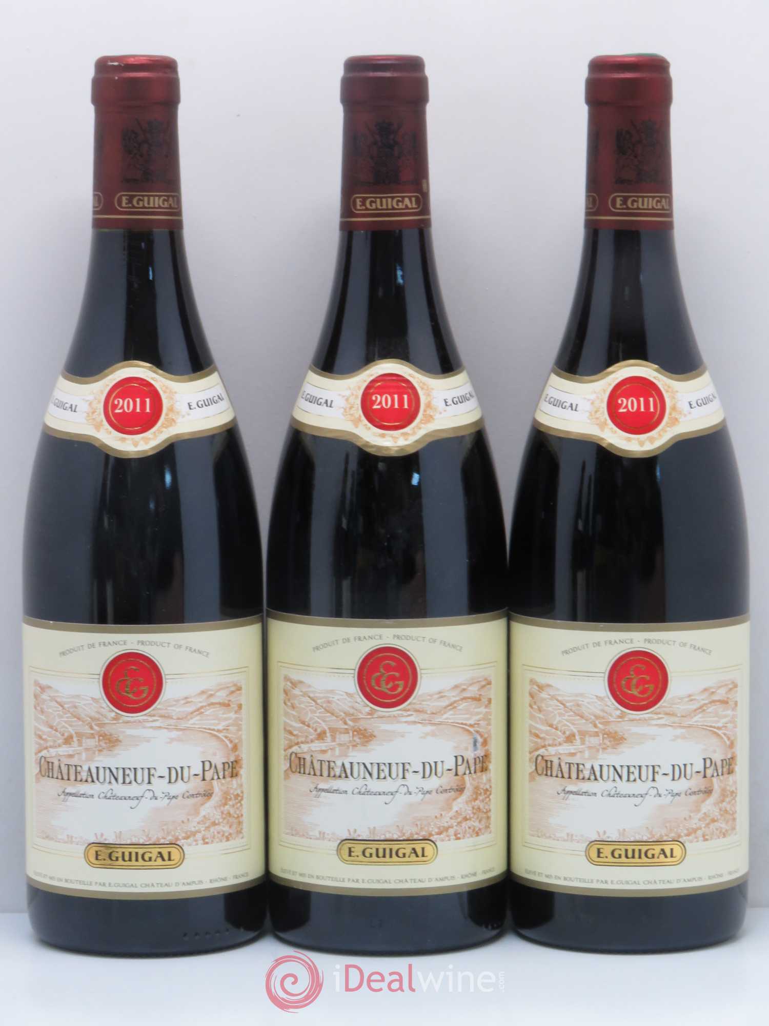 Châteauneuf-du-Pape Guigal 2011 - Lot de 5 bouteilles - 1