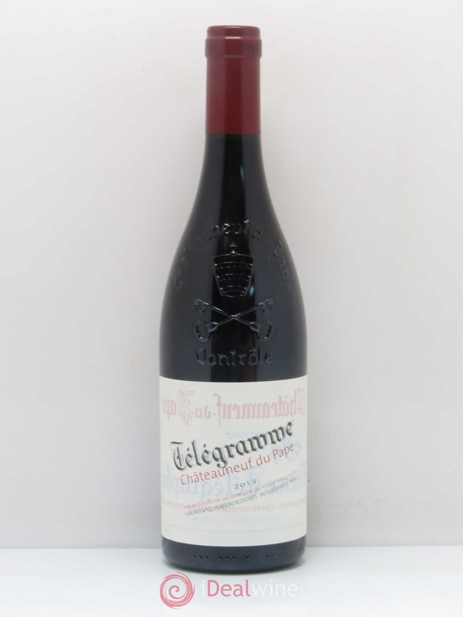 Châteauneuf-du-Pape Télégramme Vignobles Brunier 2013 - Lot de 1 bouteille - 0