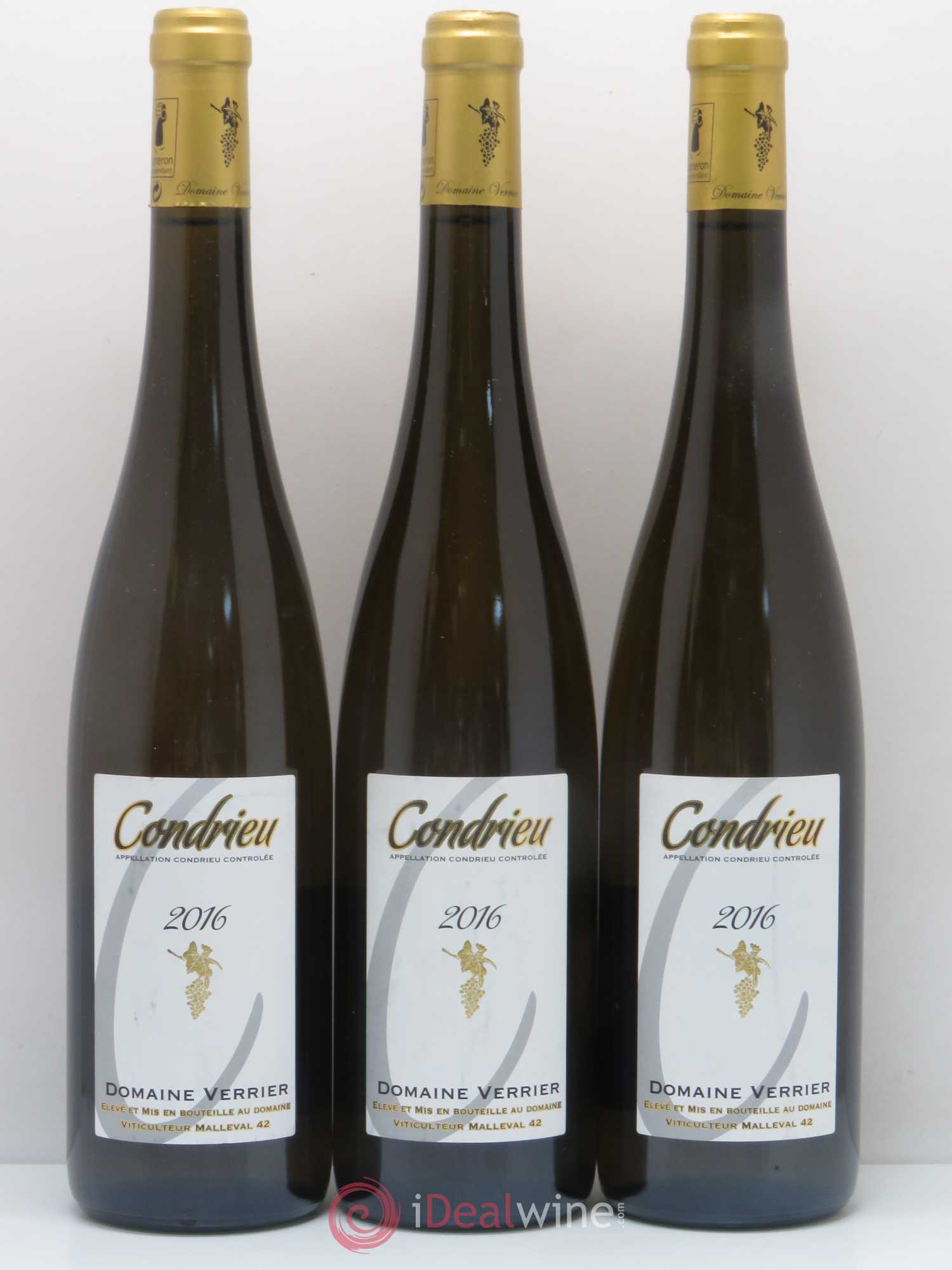 Condrieu Domaine Verrier 2016 - Posten von 5 Flaschen - 1
