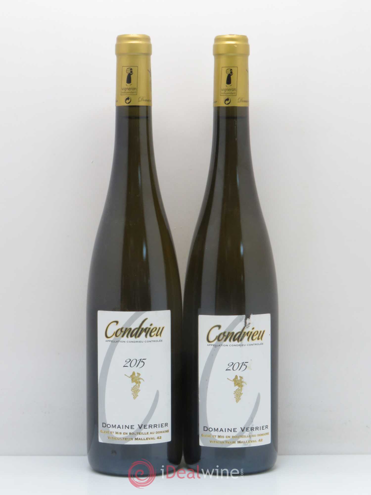 Condrieu Domaine Verrier 2015 - Posten von 2 Flaschen - 0