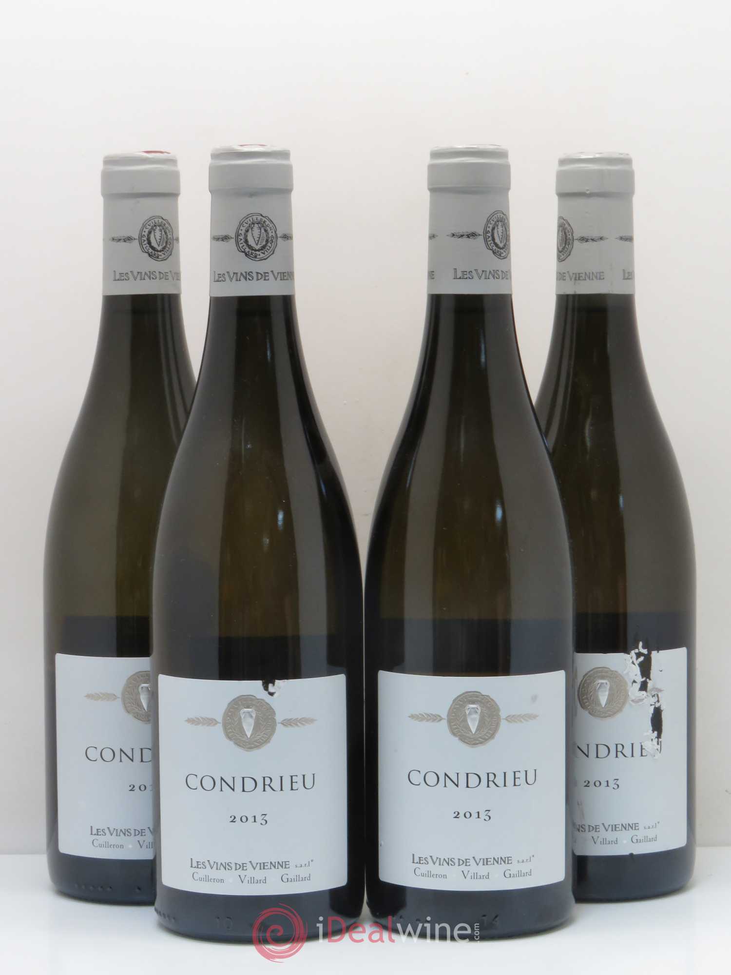 Condrieu Les Vins De Vienne Yves Cuilleron 2013 - Posten von 4 Flaschen - 0