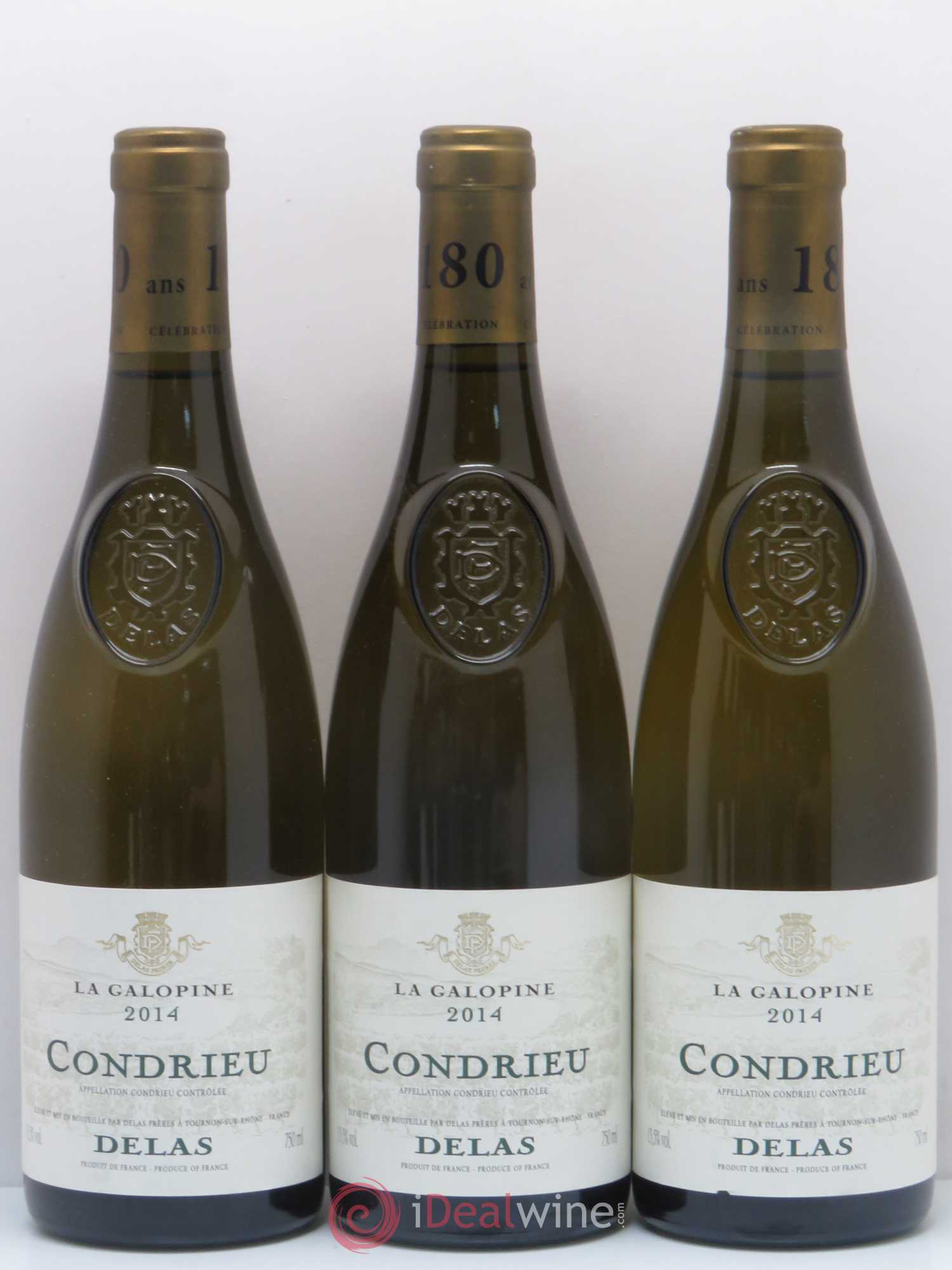 Condrieu La Galopine Delas 2014 - Lot de 5 bouteilles - 1