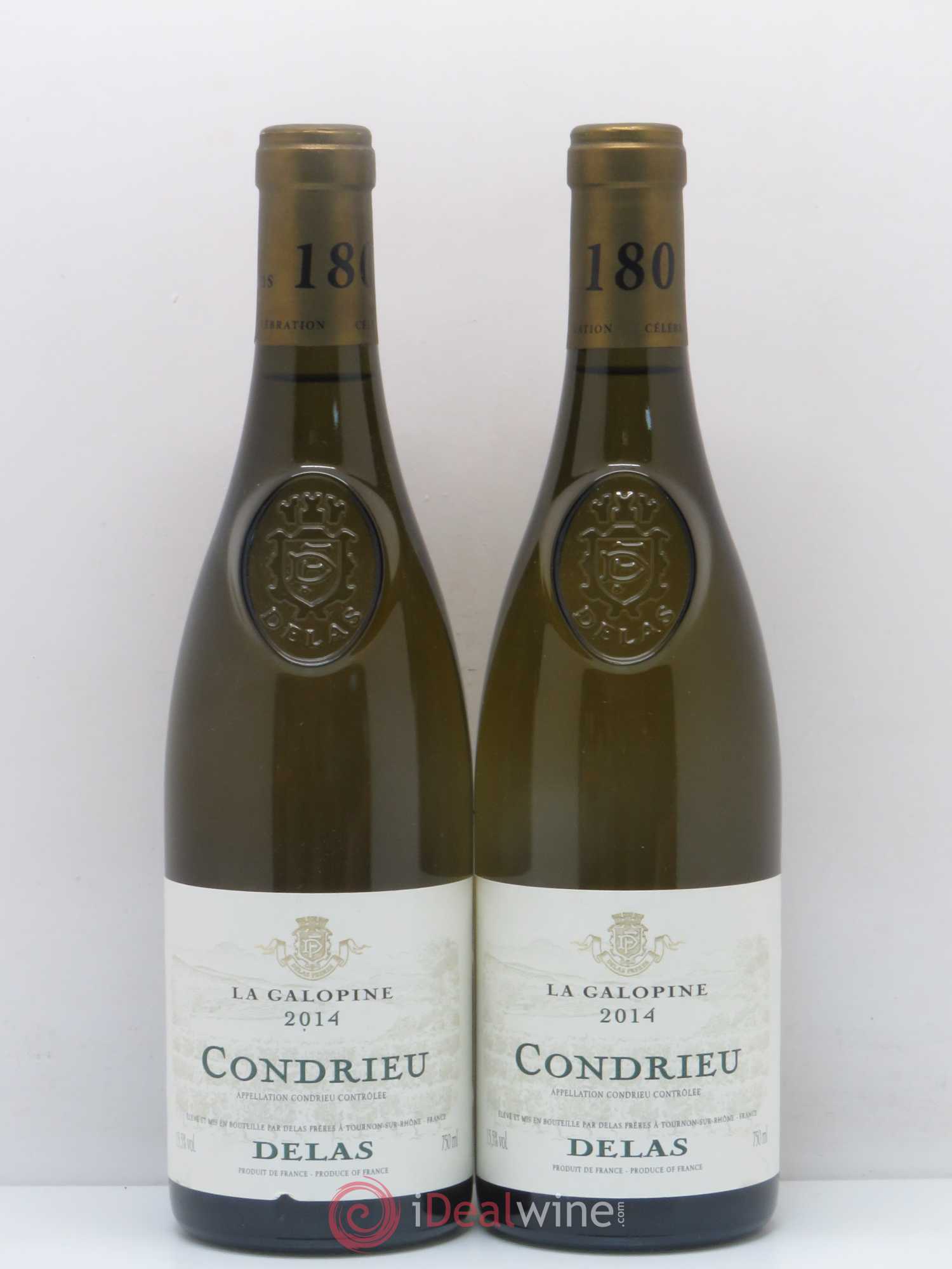 Condrieu La Galopine Delas 2014 - Lot de 5 bouteilles - 2