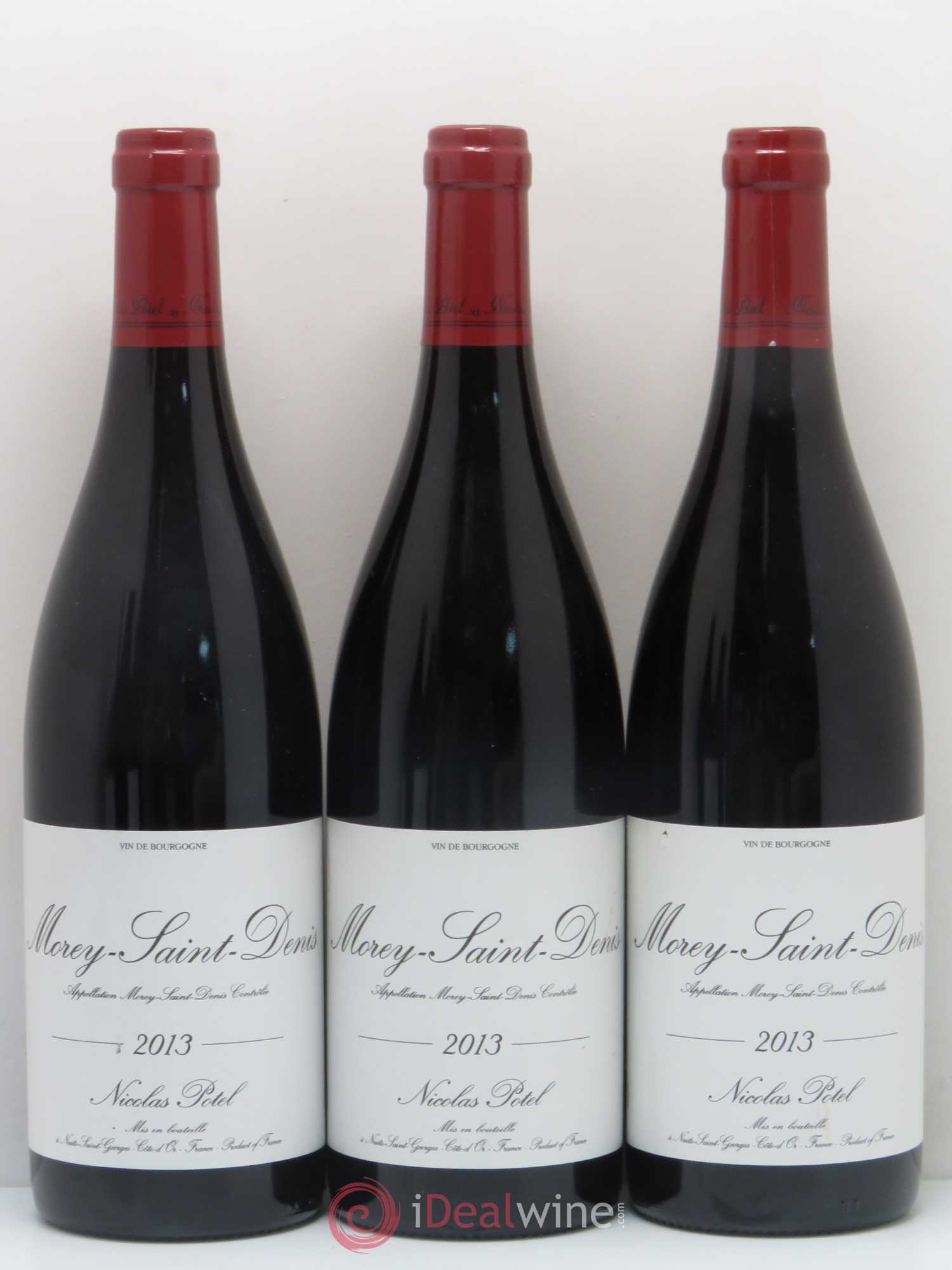 Morey Saint-Denis Nicolas Potel 2013 - Lot de 5 bouteilles - 1