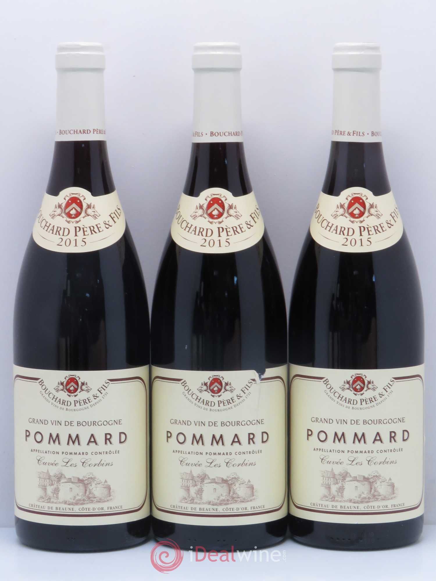 Pommard Bouchard Père & Fils Cuvée Les Corbins 2015 - Lot de 5 bouteilles - 1