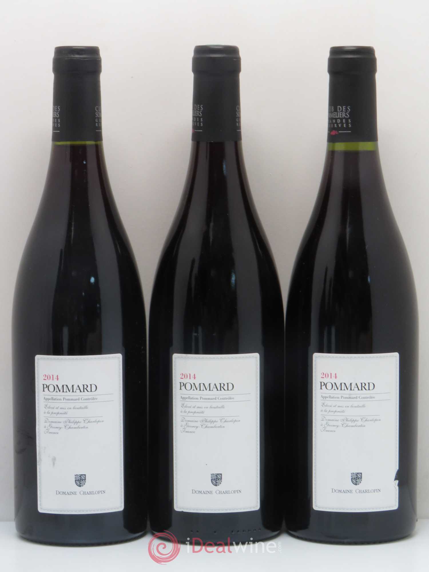 Pommard Domaine Philippe Charlopin 2014 - Lot de 6 bouteilles - 1