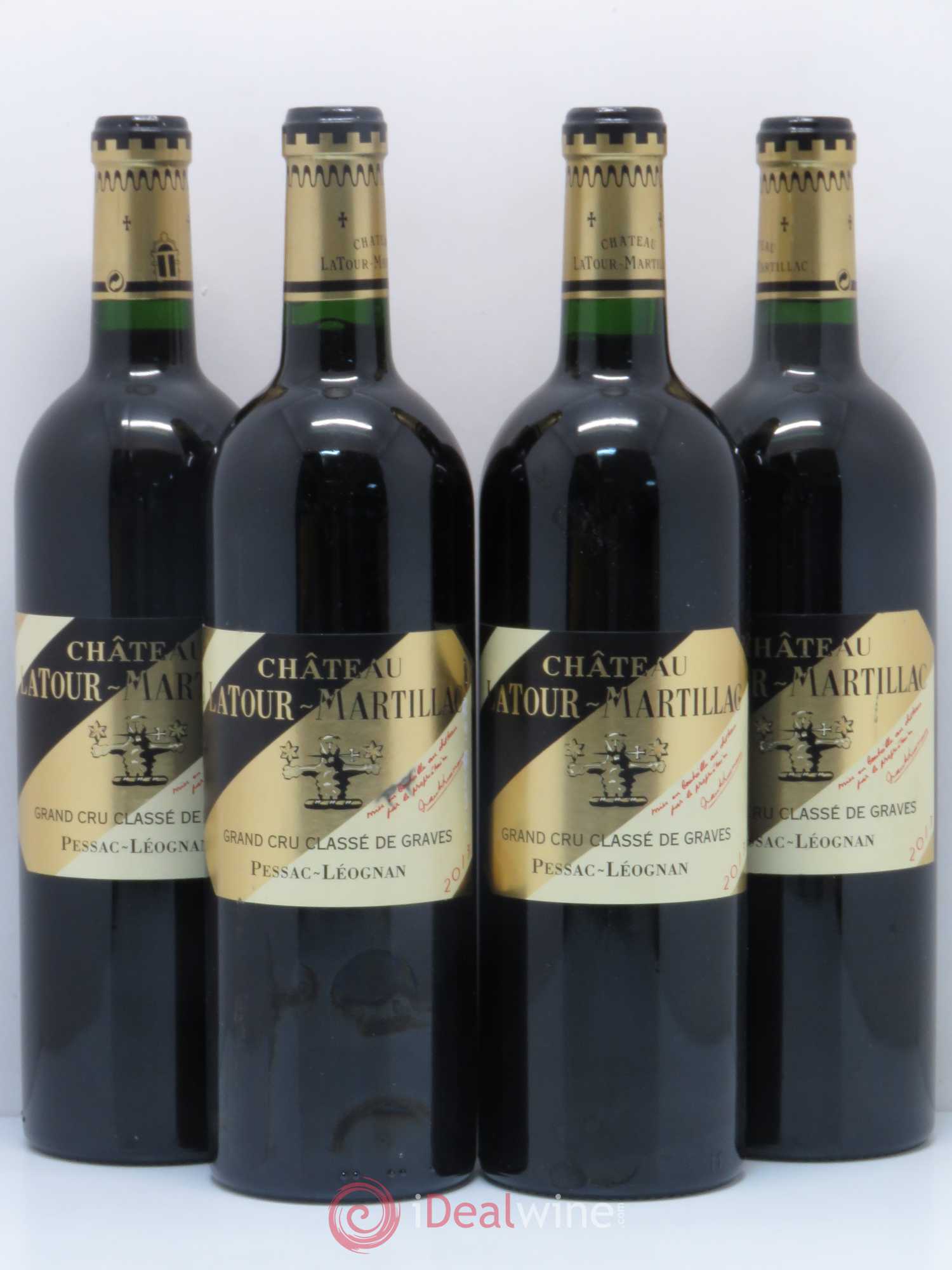 Château Latour-Martillac Cru Classé de Graves 2013 - Lot de 4 bouteilles - 0
