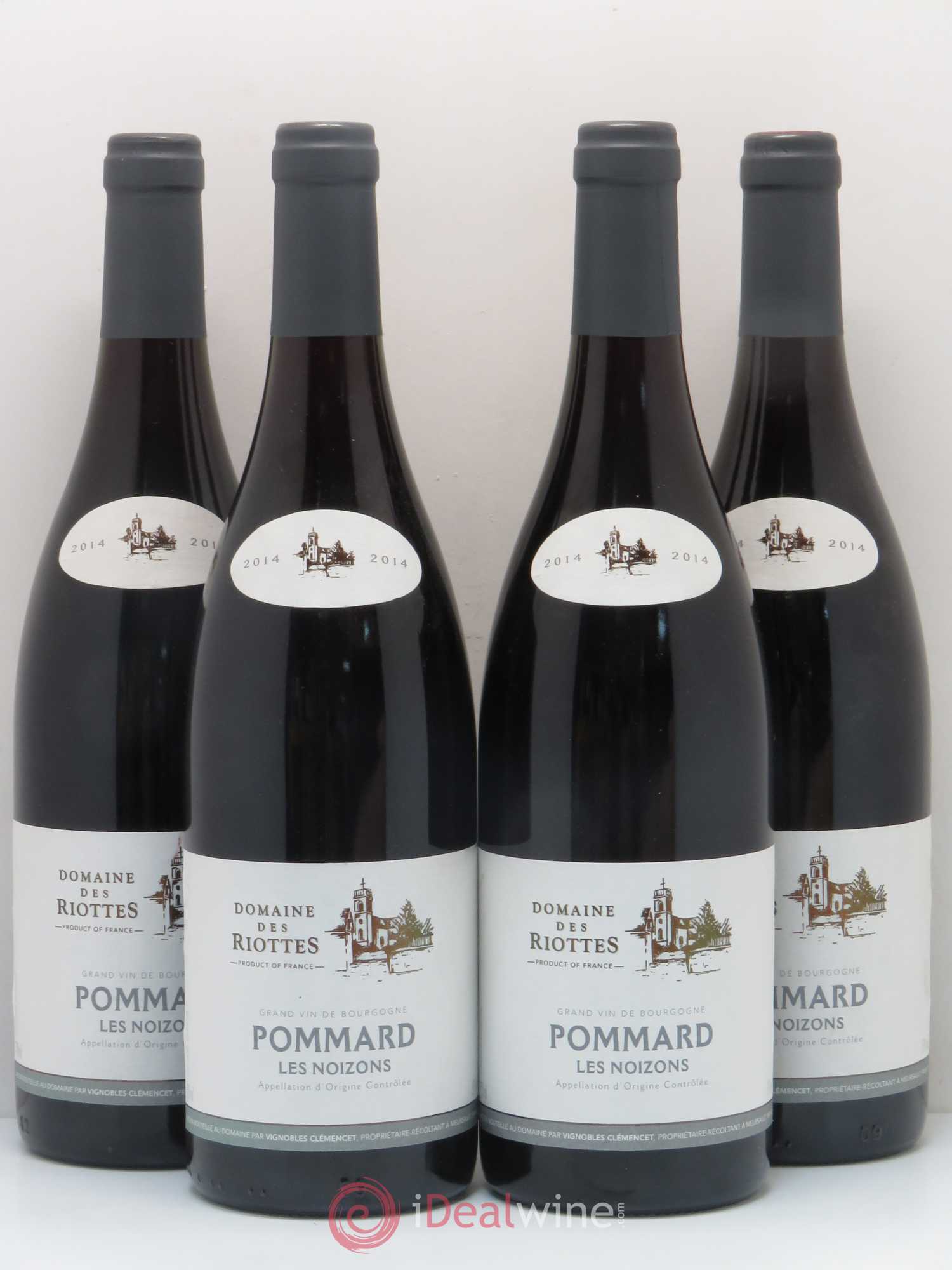 Pommard Les Noizons Domaine Des Riottes 2014 - Posten von 4 Flaschen - 0