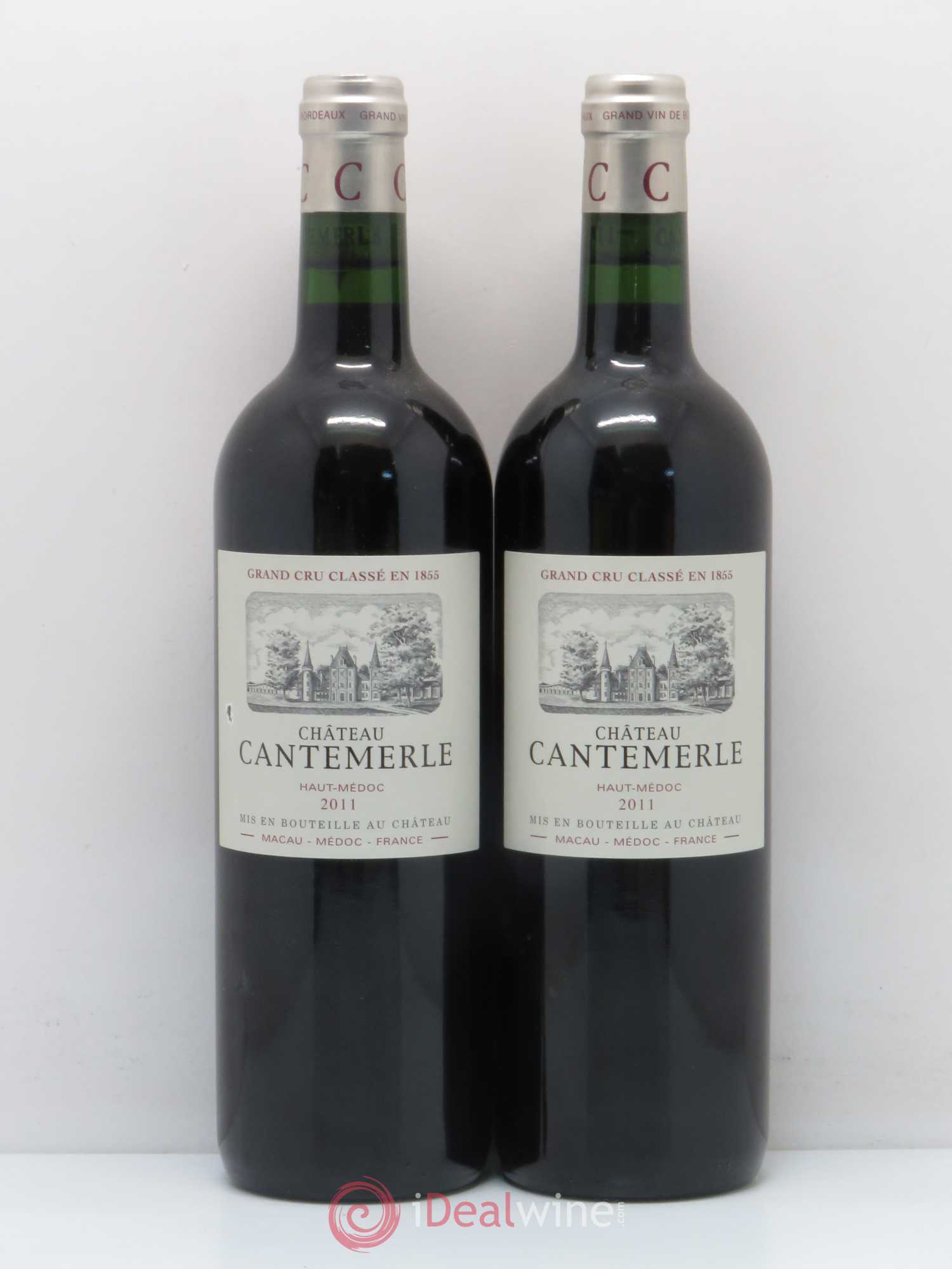 Château Cantemerle 5ème Grand Cru Classé 2011 - Lotto di 5 bottiglie - 2