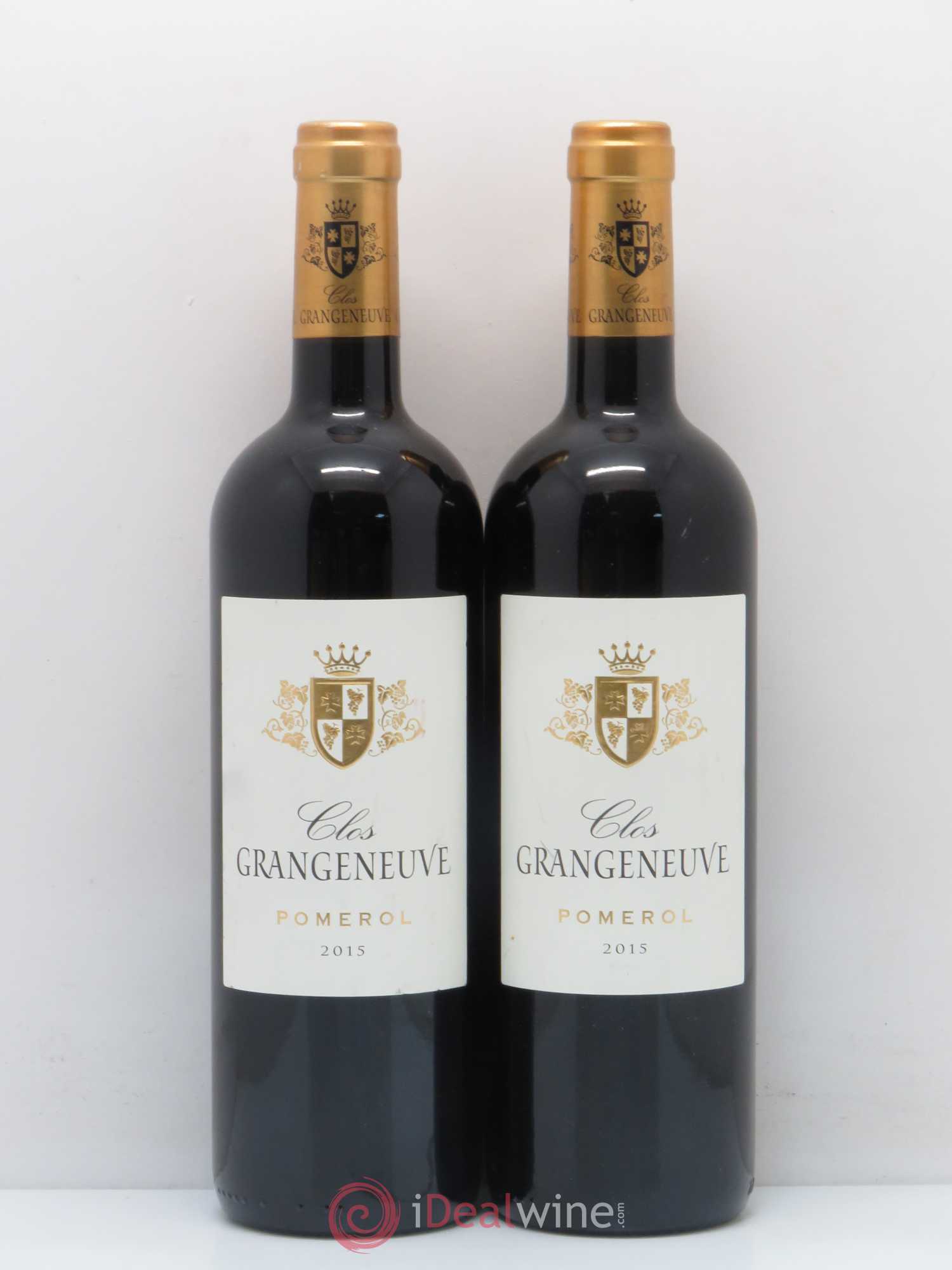 Pomerol Clos Grangeneuve 2015 - Lot de 2 bouteilles - 0
