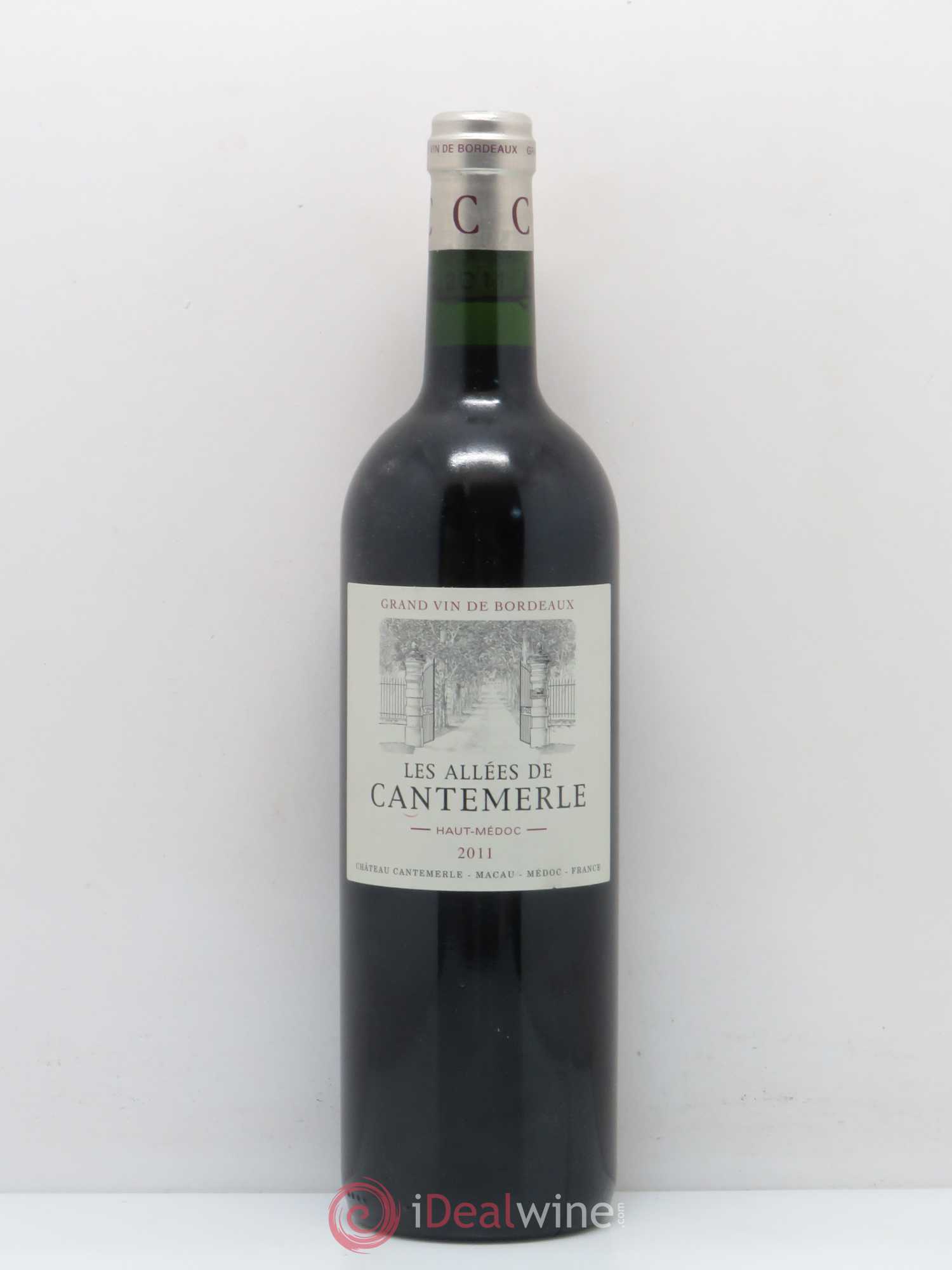 Allées de Cantemerle Second Vin 2011 - Lot de 1 bouteille - 0