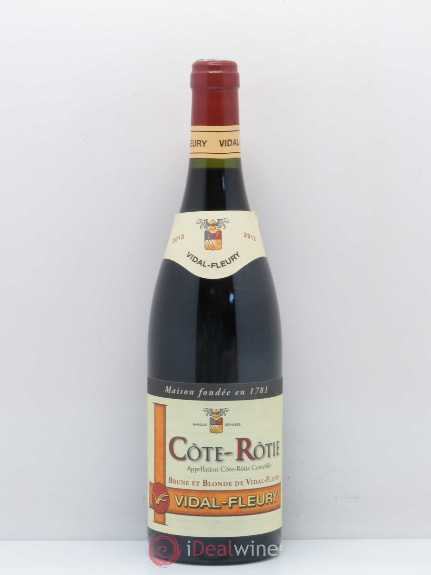 Côte-Rôtie Brune et Blonde Vidal-Fleury 2013 - Posten von 1 Flasche - 0