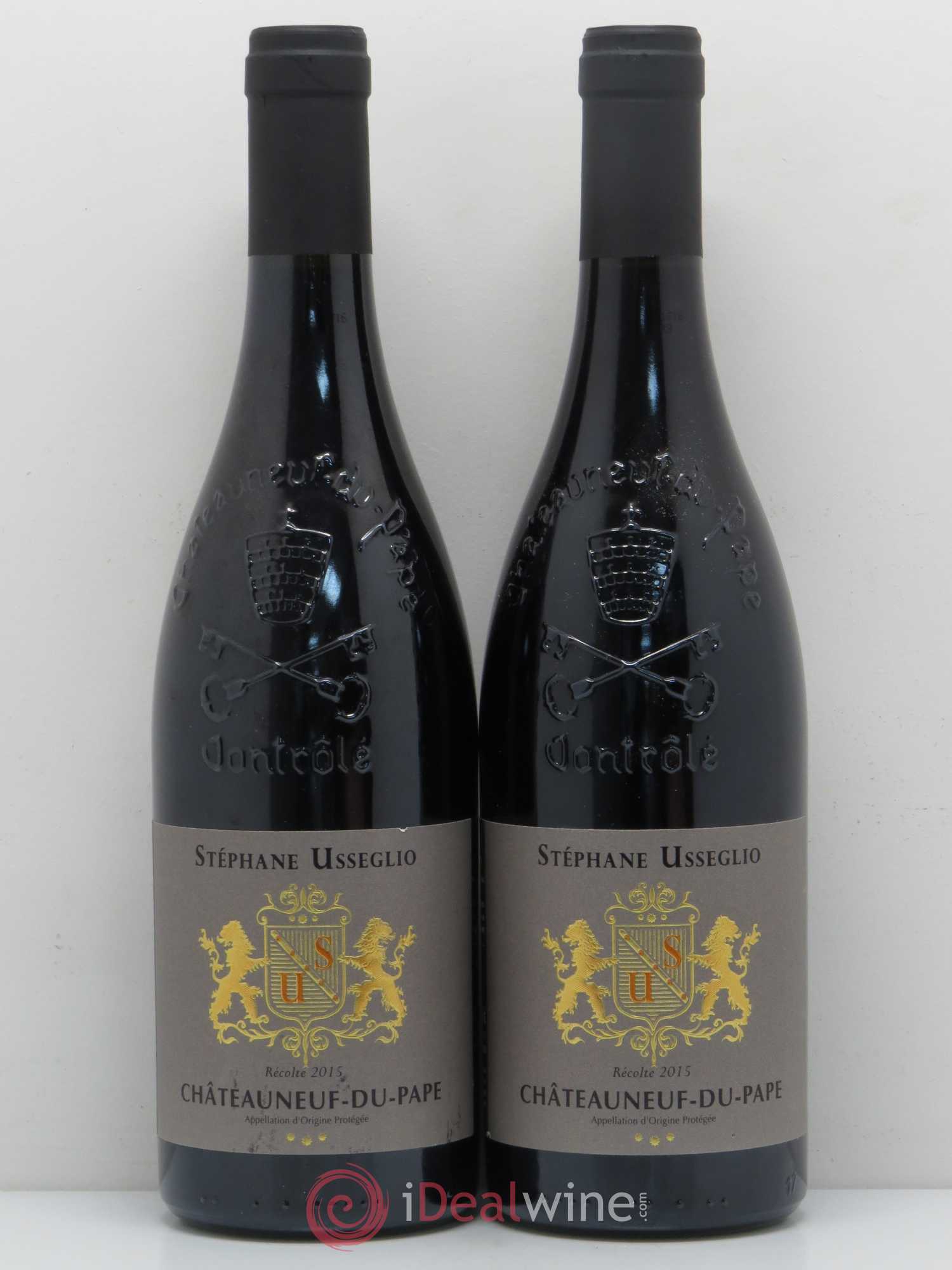 Châteauneuf-du-Pape Stéphane Usseglio 2015 - Lot de 2 bouteilles - 0
