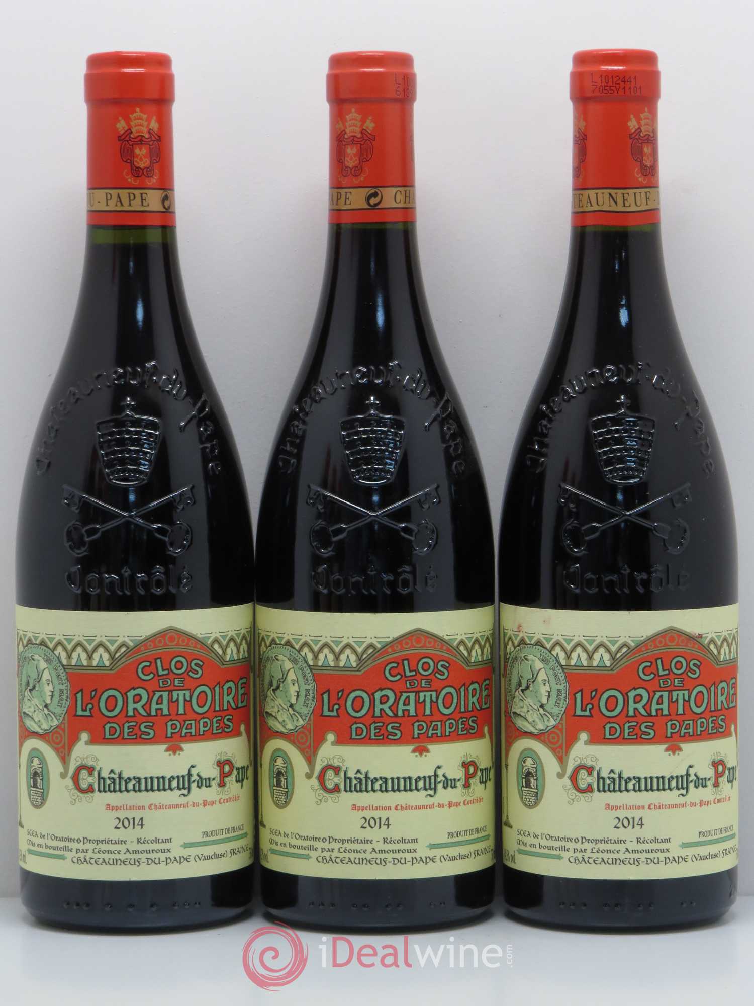 Châteauneuf-du-Pape Clos de l'Oratoire des Papes 2014 - Lot de 6 bouteilles - 1
