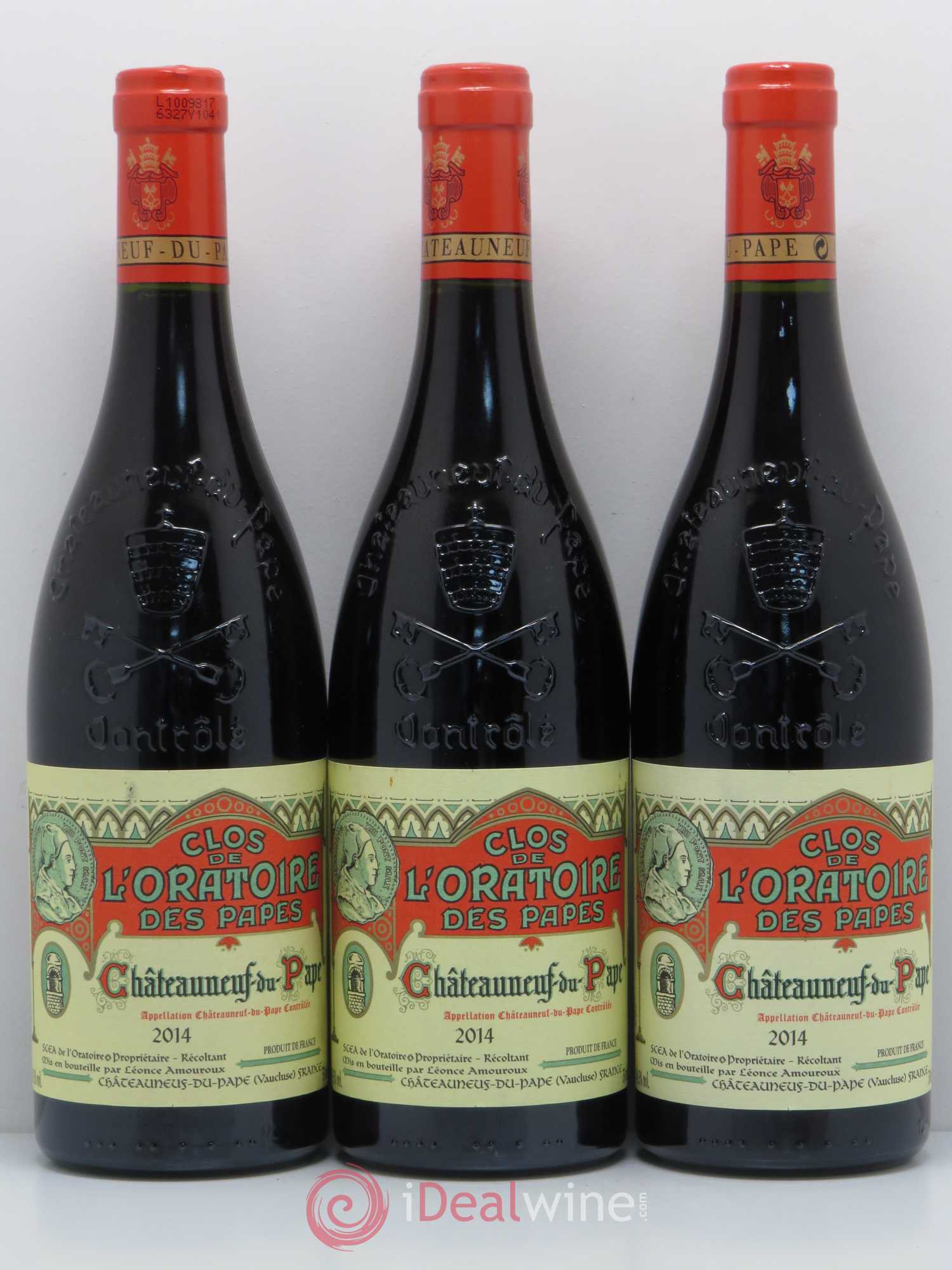 Châteauneuf-du-Pape Clos de l'Oratoire des Papes 2014 - Lot de 6 bouteilles - 2