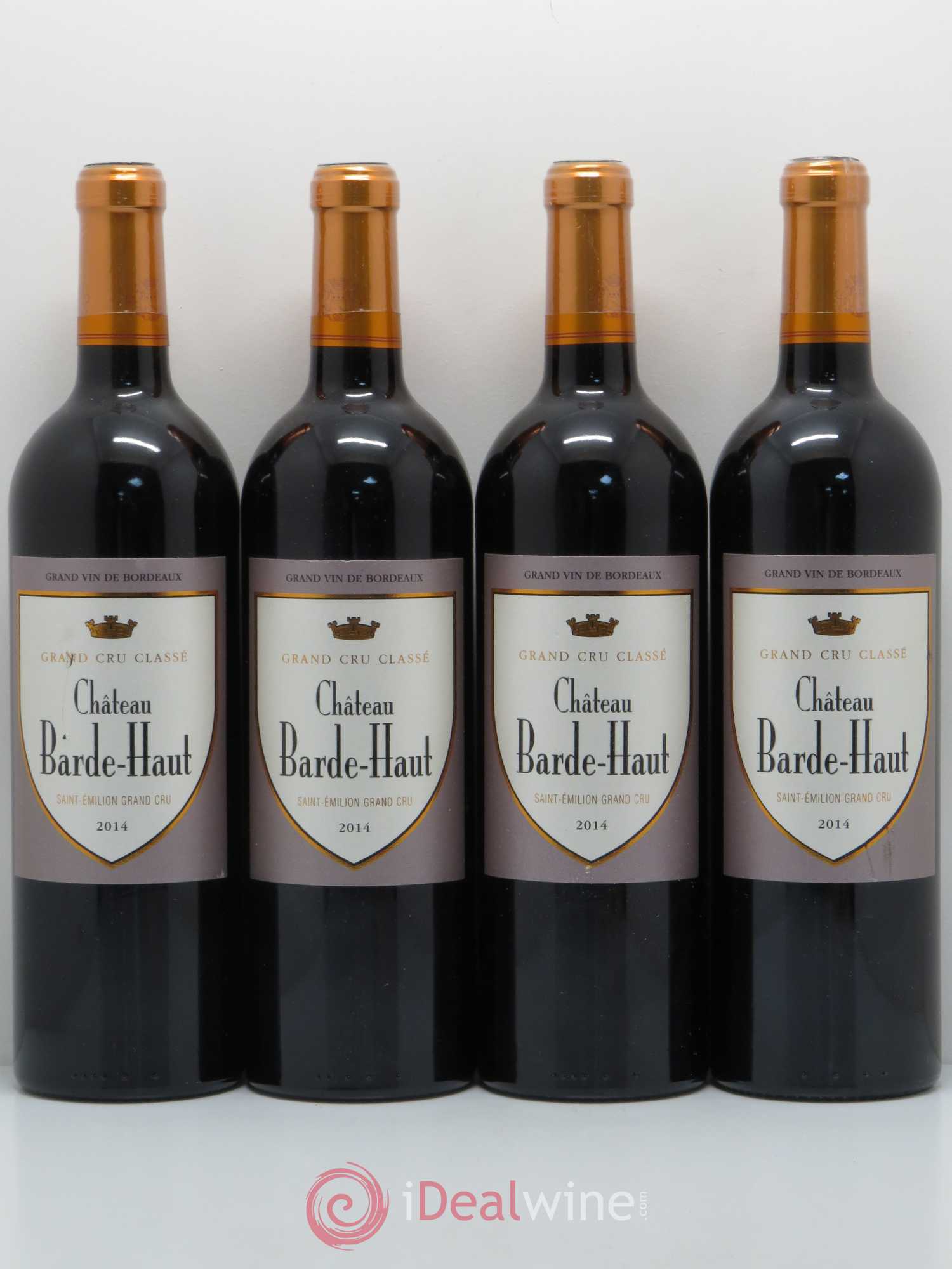 Château Barde Haut Grand Cru Classé 2014 - Lot de 4 bouteilles - 0