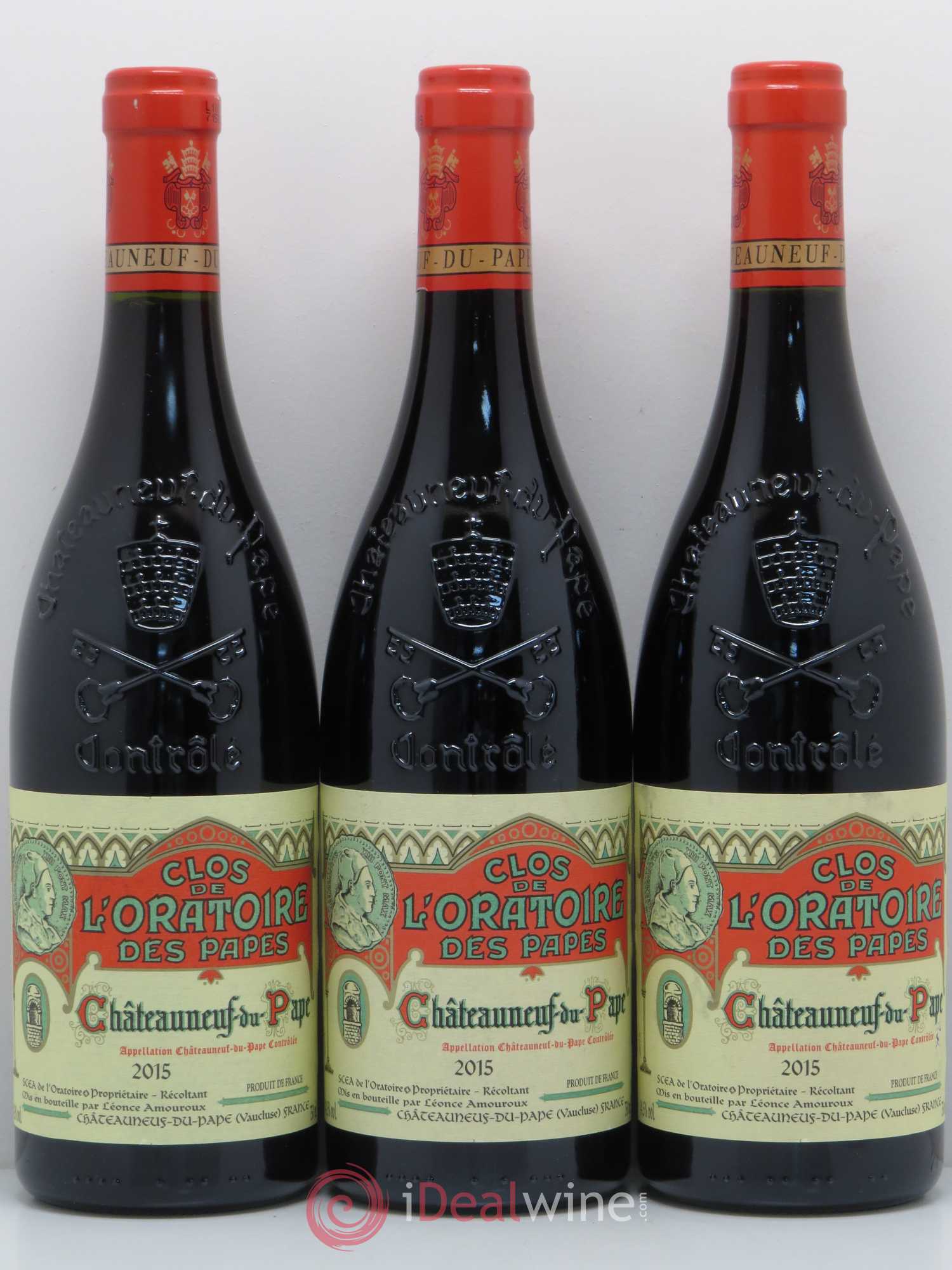 Châteauneuf-du-Pape Clos de l'Oratoire des Papes 2015 - Lot de 6 bouteilles - 2