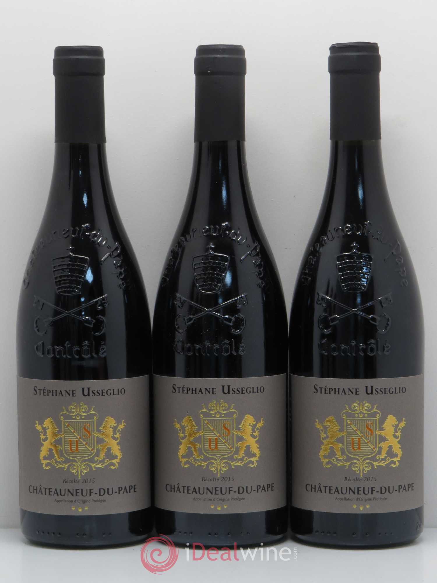 Châteauneuf-du-Pape Stéphane Usseglio 2015 - Lot de 6 bouteilles - 1