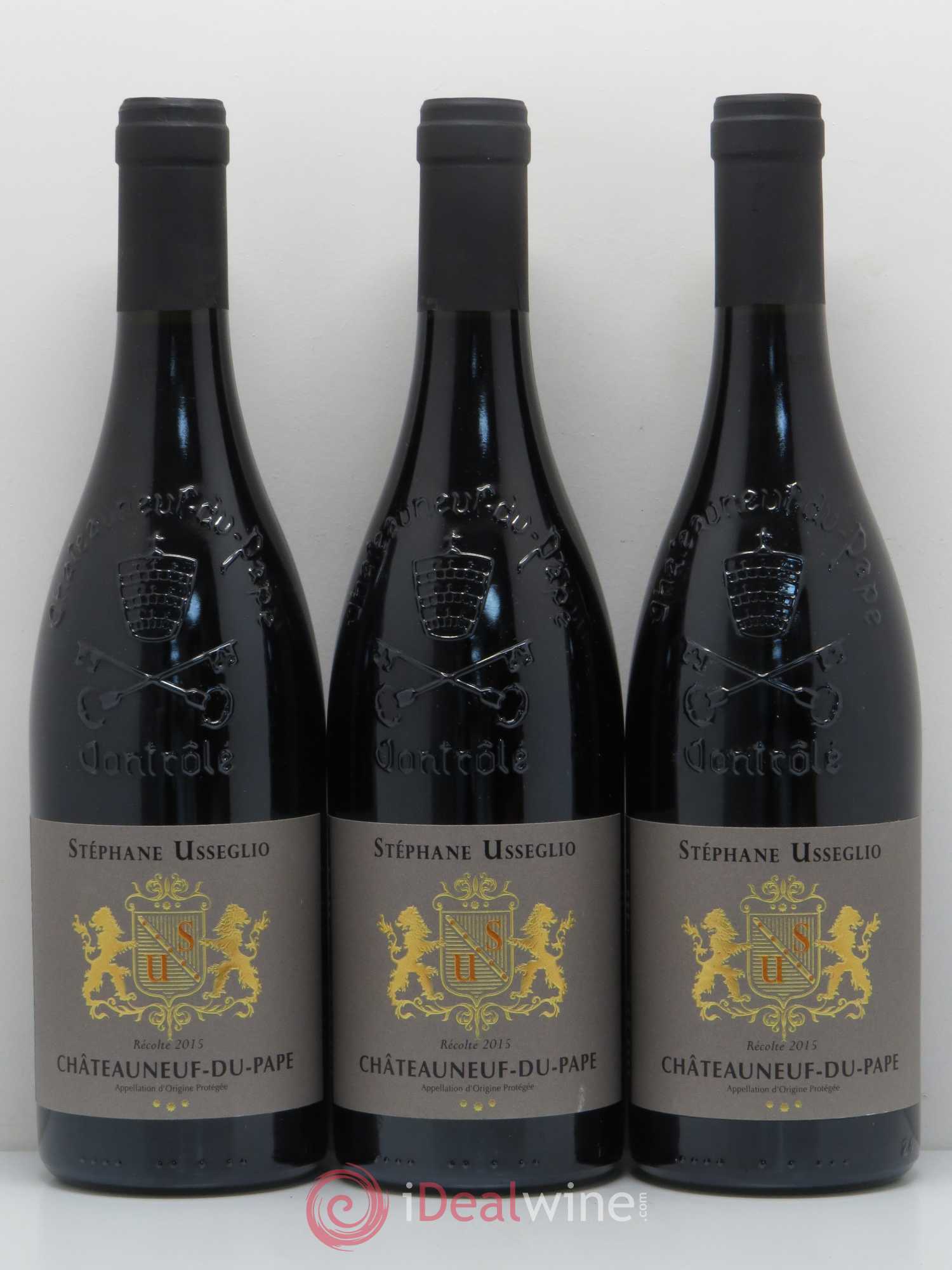 Châteauneuf-du-Pape Stéphane Usseglio 2015 - Lot de 6 bouteilles - 2