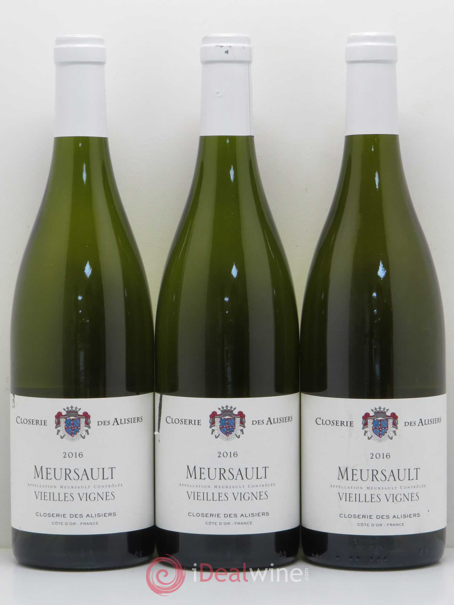 Meursault Vieilles Vignes Closerie des Alisiers Stéphane Brocard 2016 - Posten von 3 Flaschen - 0
