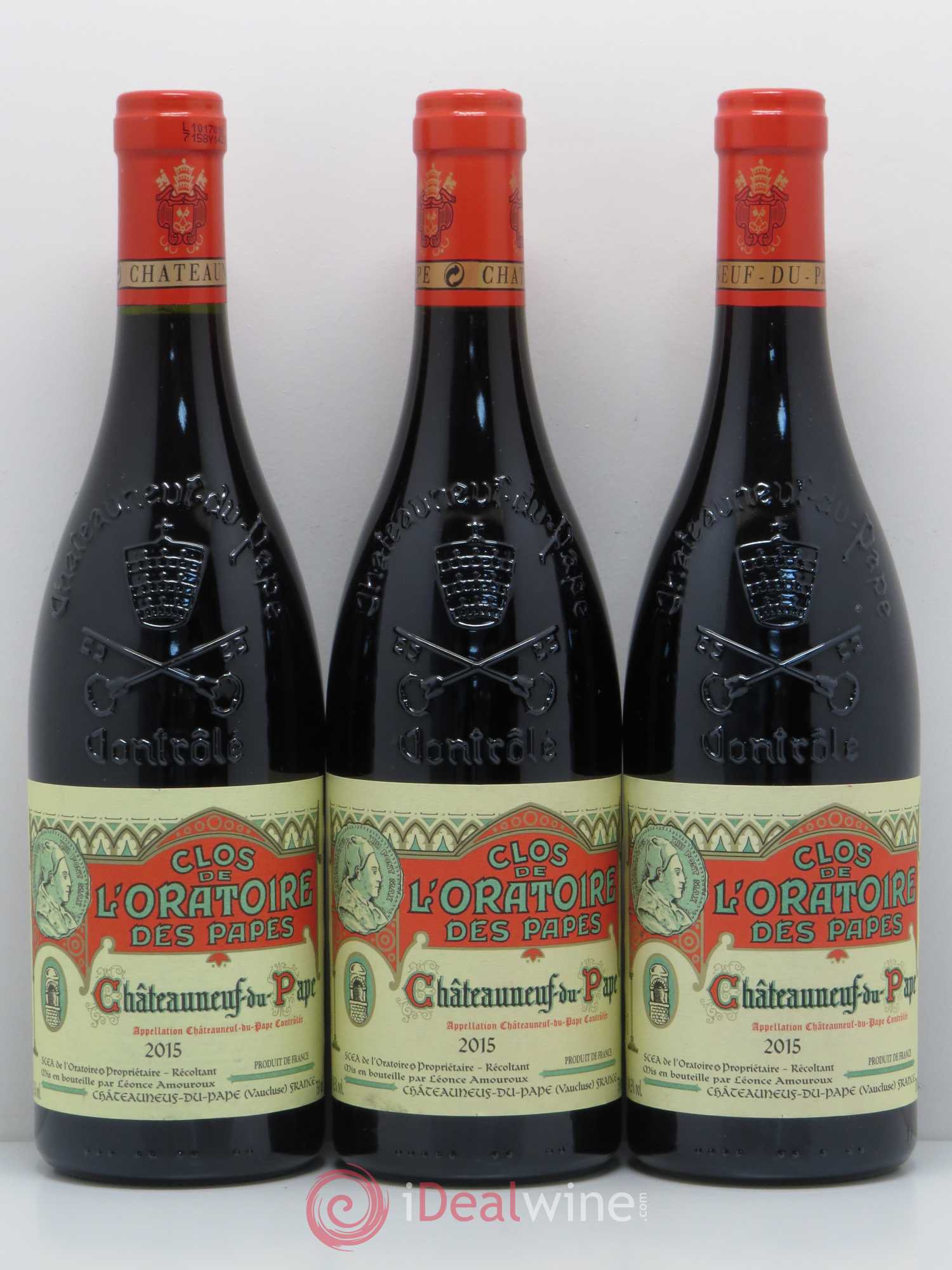 Châteauneuf-du-Pape Clos de l'Oratoire des Papes 2015 - Lot de 6 bouteilles - 2