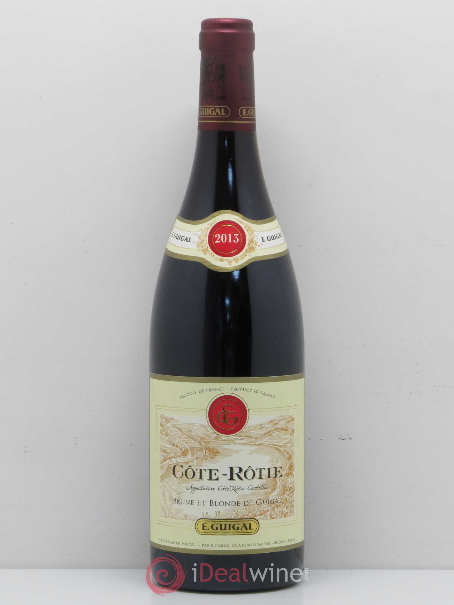 Côte-Rôtie Côtes Brune et Blonde Guigal 2013 - Lot de 1 bouteille - 0