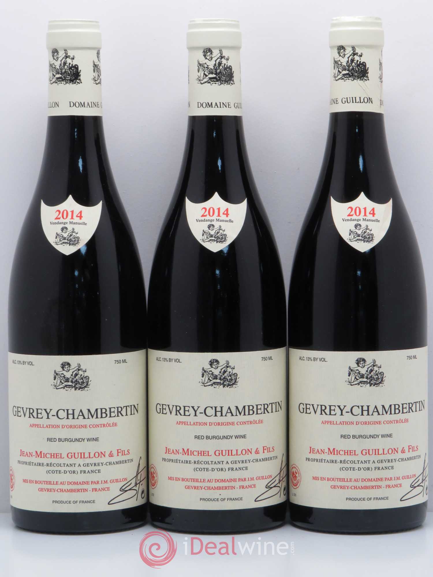 Gevrey-Chambertin Jean Michel Guillon 2014 - Lot de 6 bouteilles - 2