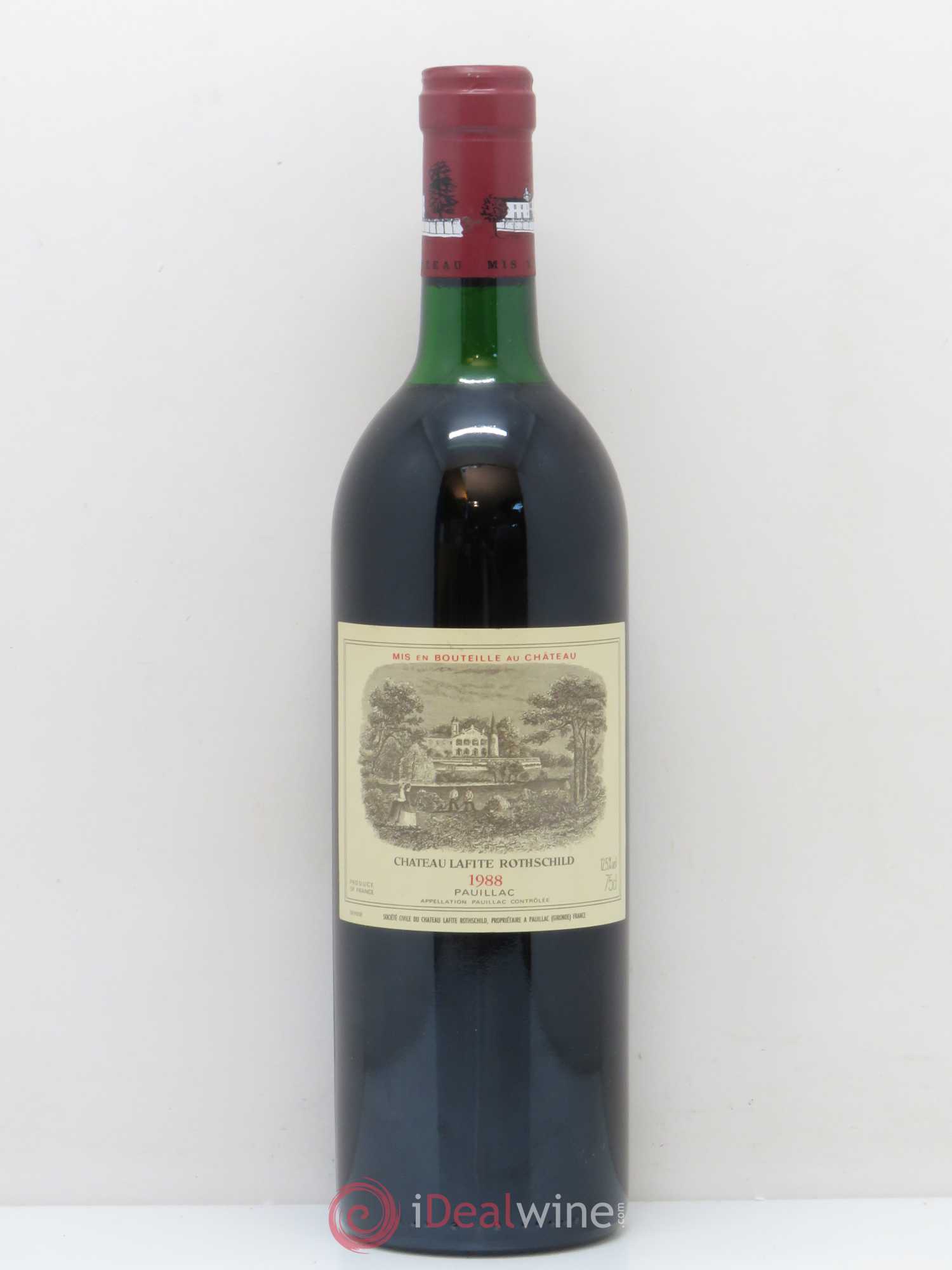 Château Lafite Rothschild 1er Grand Cru Classé 1988 - Lot de 1 bouteille - 0