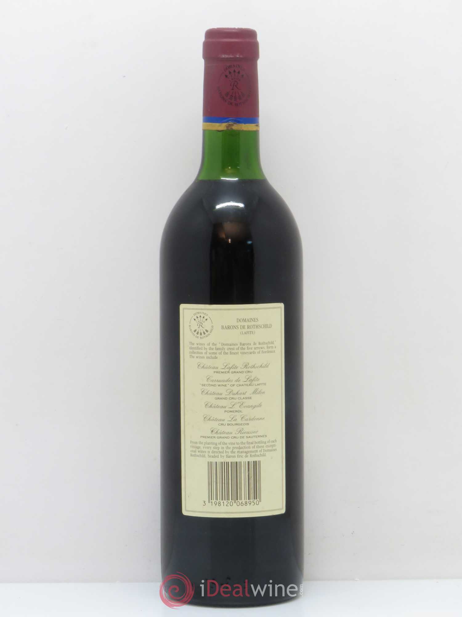 Carruades de Lafite Rothschild Second Vin 1991 - Lot de 1 bouteille - 1
