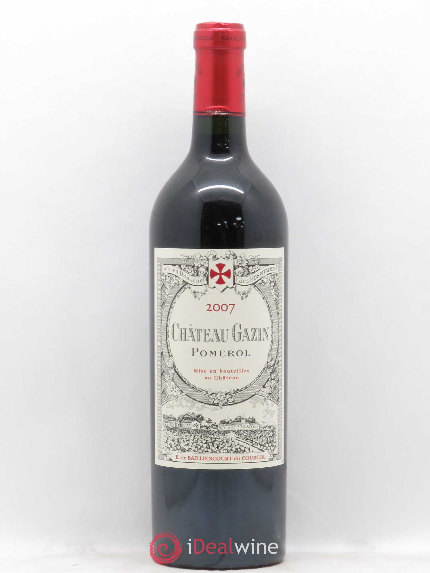 Château Gazin 2007 - Lot de 1 bouteille - 0