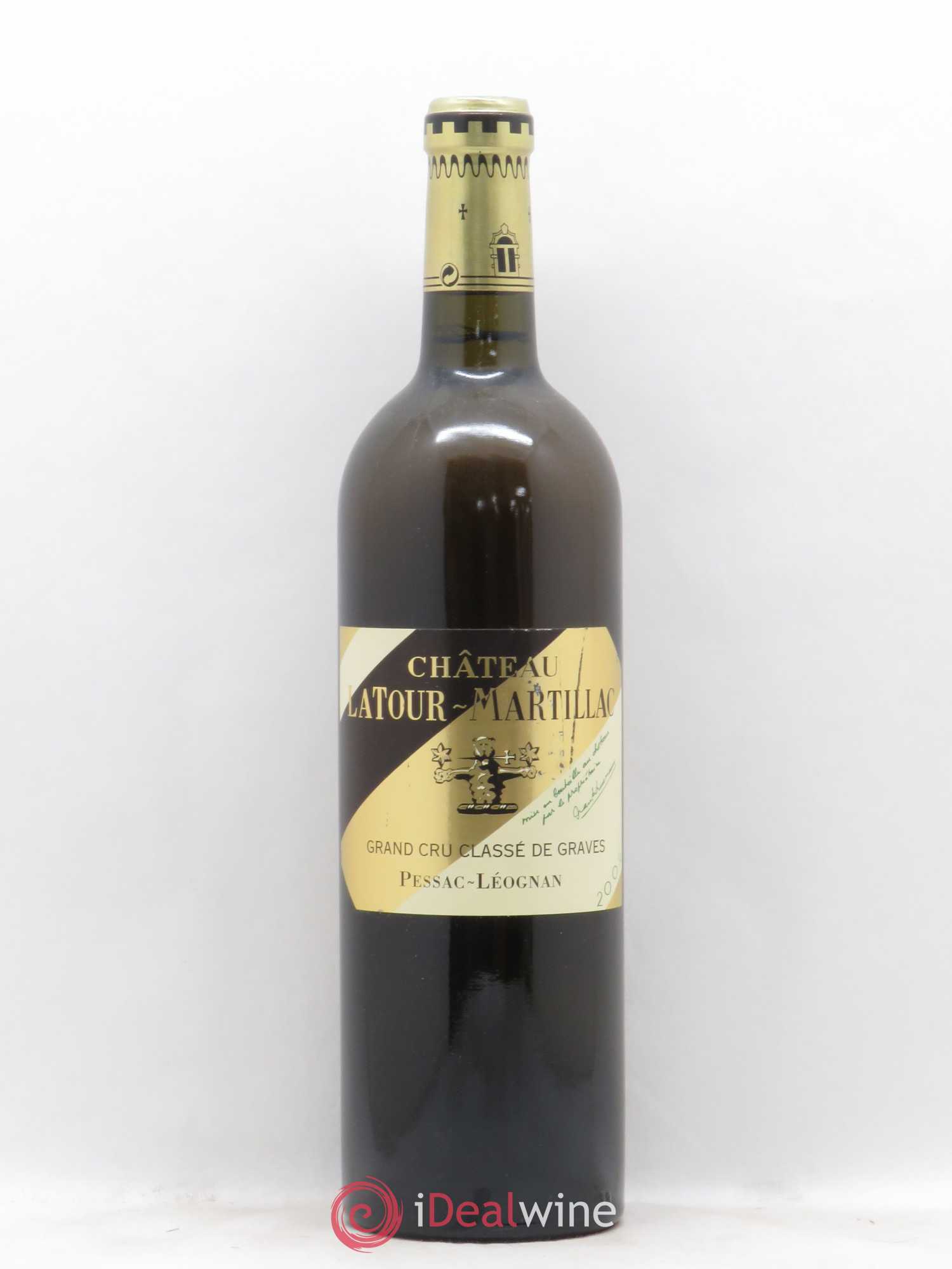 Château Latour-Martillac Cru Classé de Graves 2009 - Lot de 1 bouteille - 0