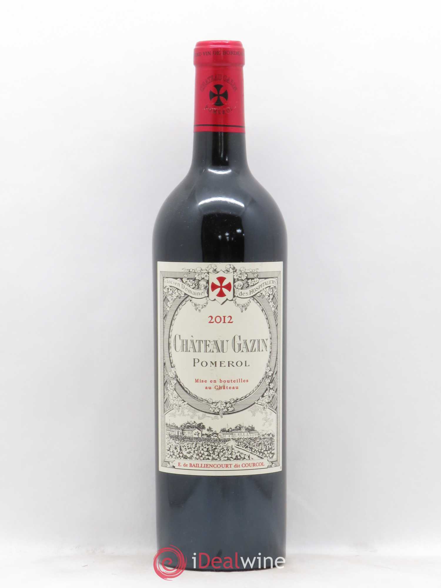 Château Gazin 2012 - Lot de 1 bouteille - 0