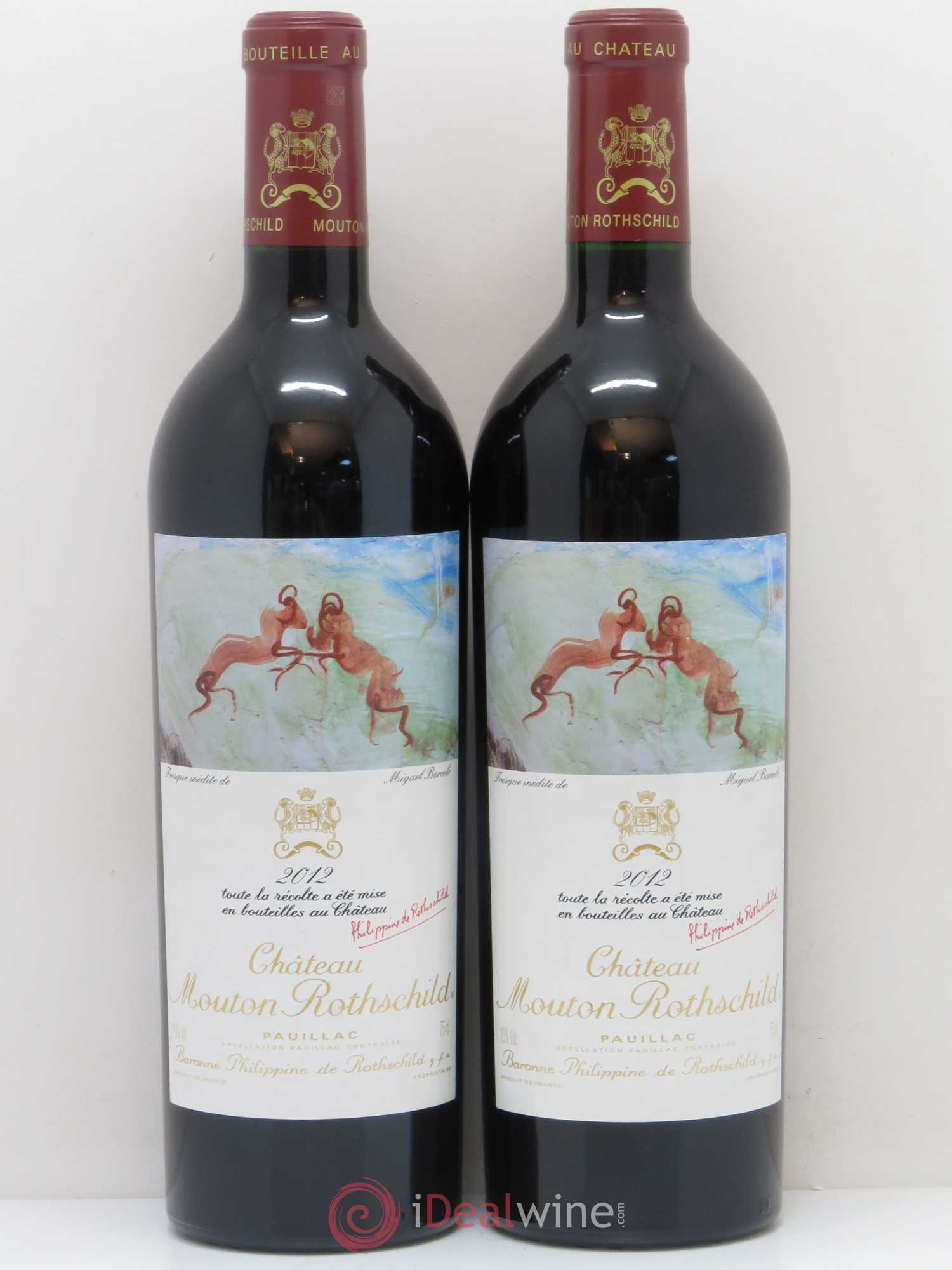 Buy Château Mouton Rothschild 1er Grand Cru Classé 2012 (lot
