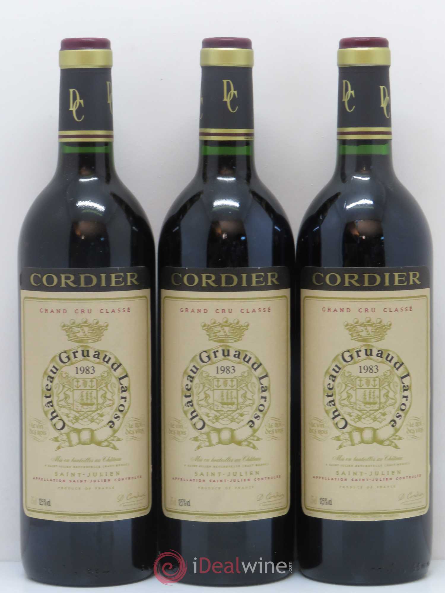 Château Gruaud Larose 2ème Grand Cru Classé 1983 - Lot de 12 bouteilles - 2