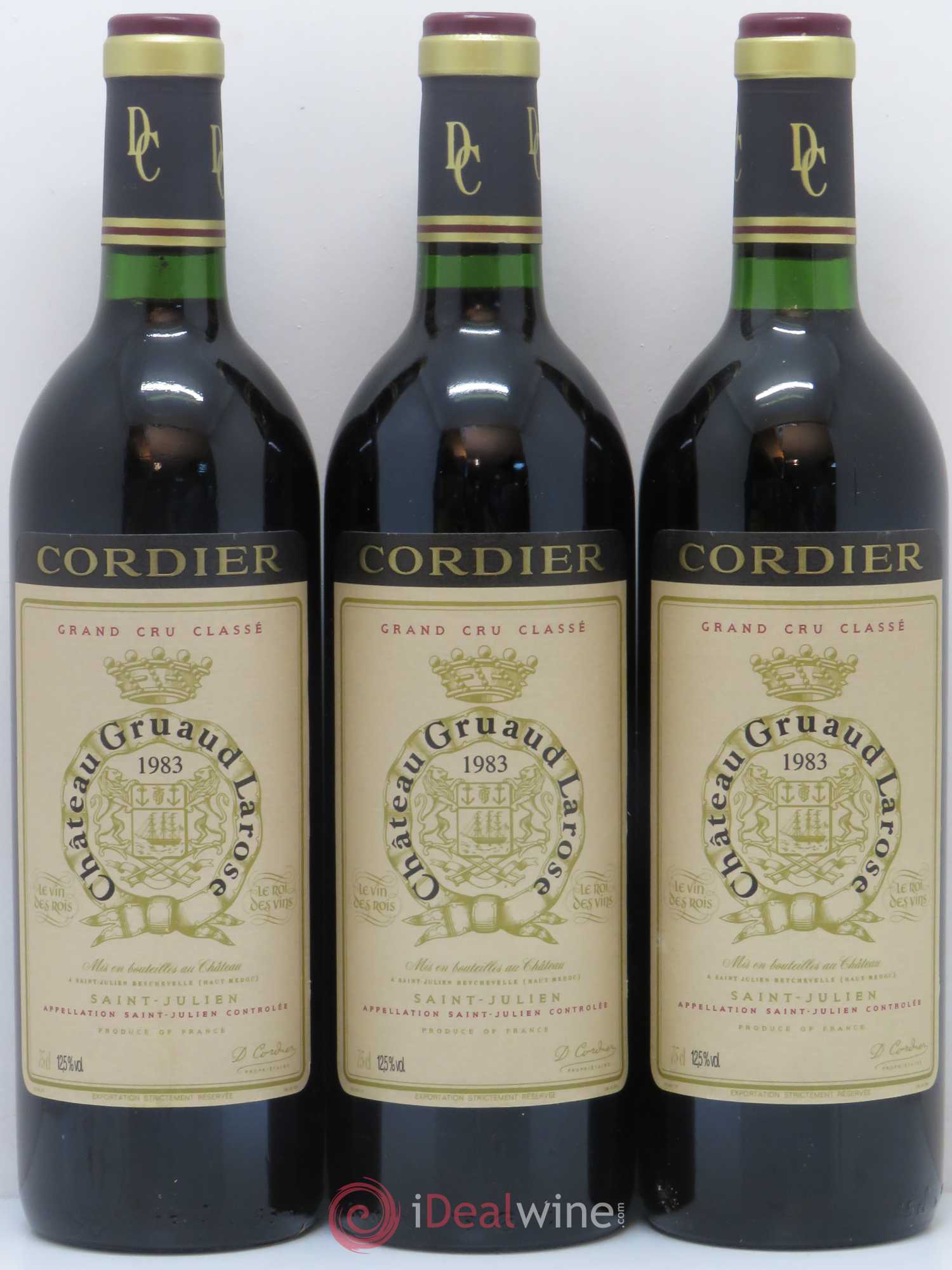 Château Gruaud Larose 2ème Grand Cru Classé 1983 - Lot de 12 bouteilles - 3
