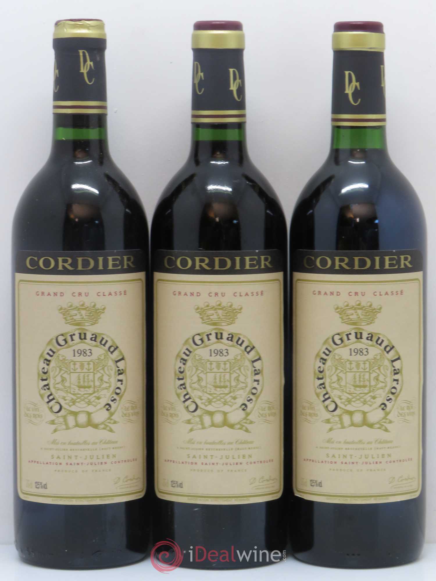 Château Gruaud Larose 2ème Grand Cru Classé 1983 - Lot de 12 bouteilles - 4