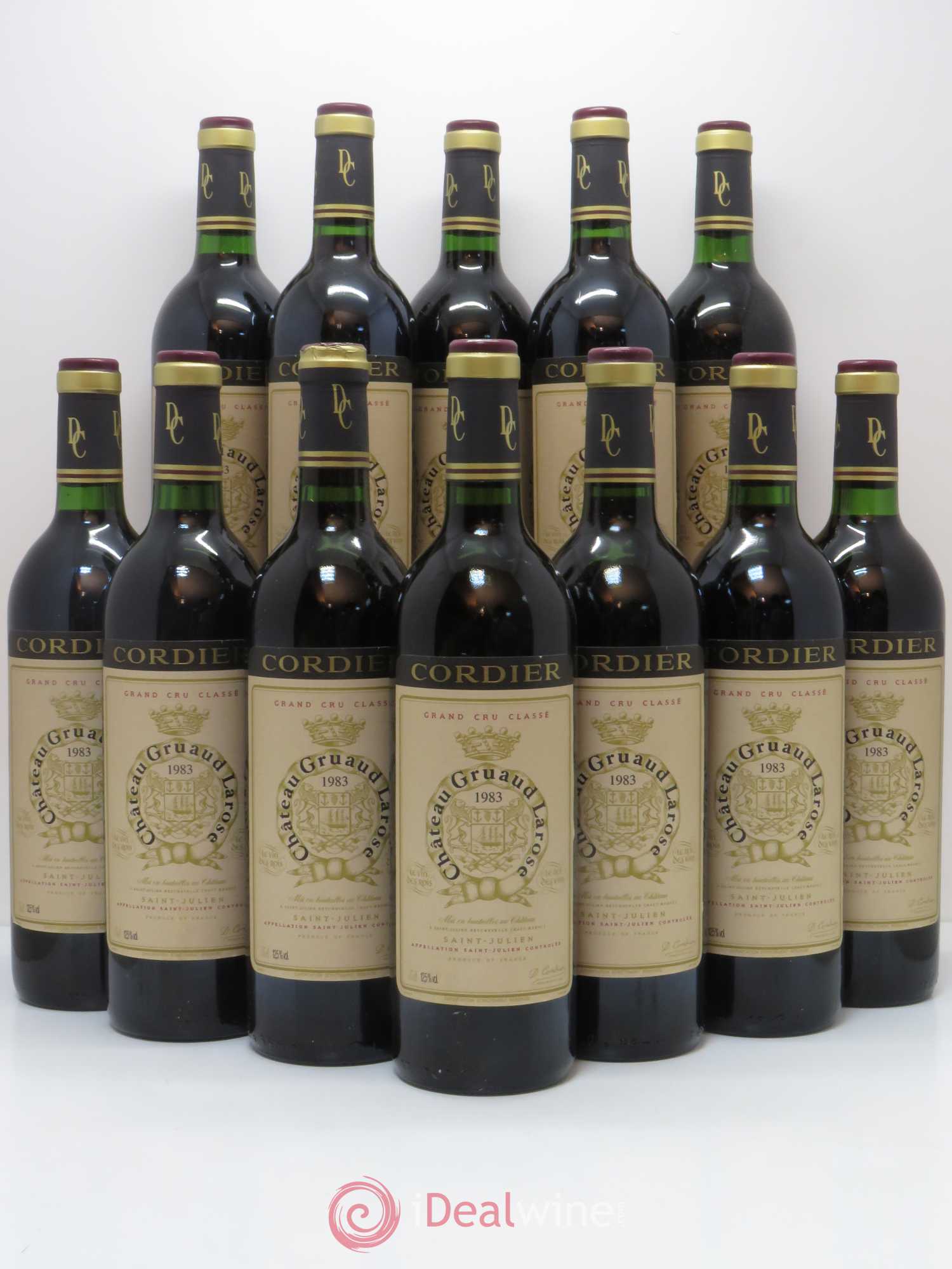 Château Gruaud Larose 2ème Grand Cru Classé 1983 - Lot de 12 bouteilles - 0