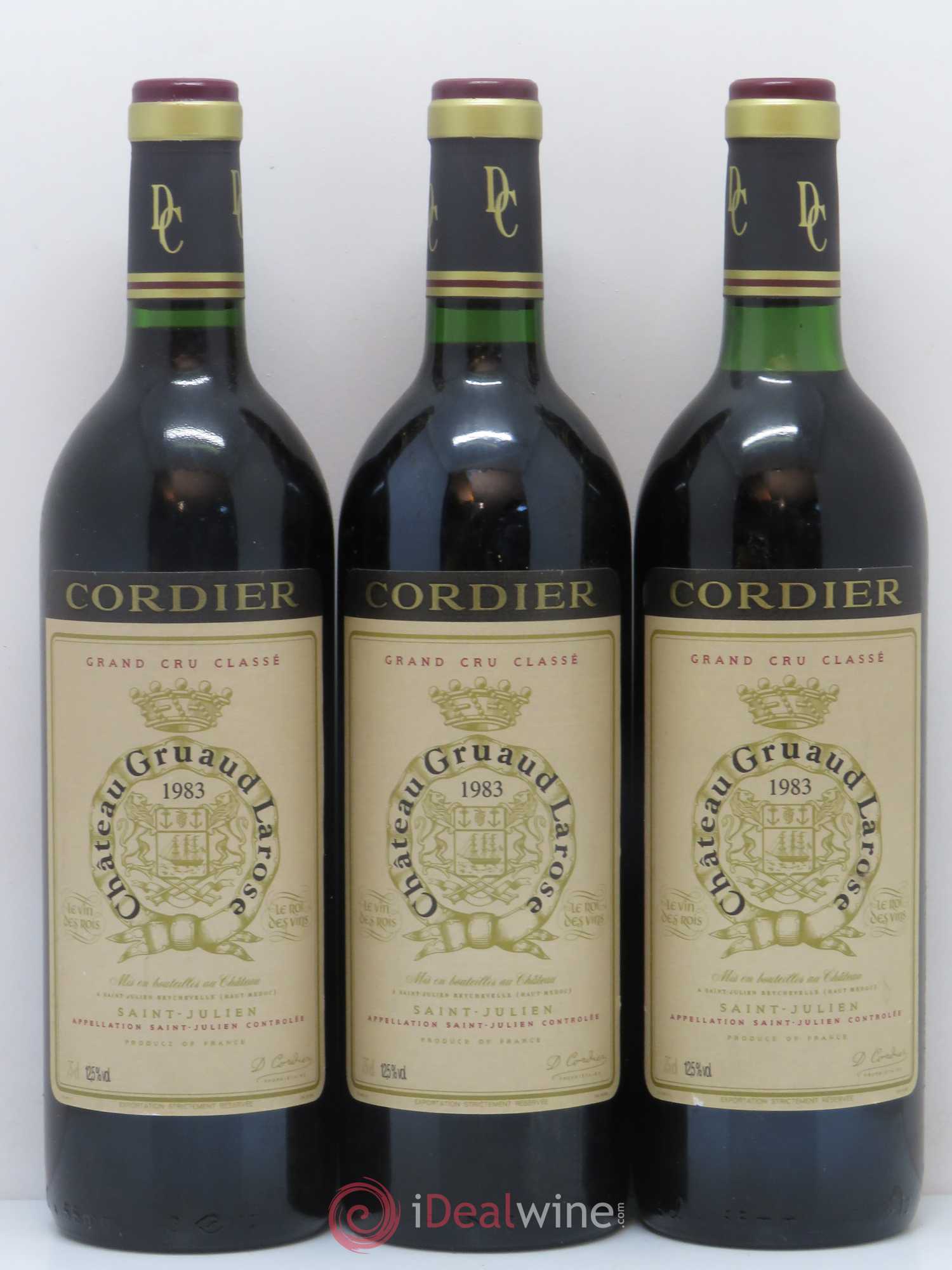 Château Gruaud Larose 2ème Grand Cru Classé 1983 - Lot de 12 bouteilles - 2