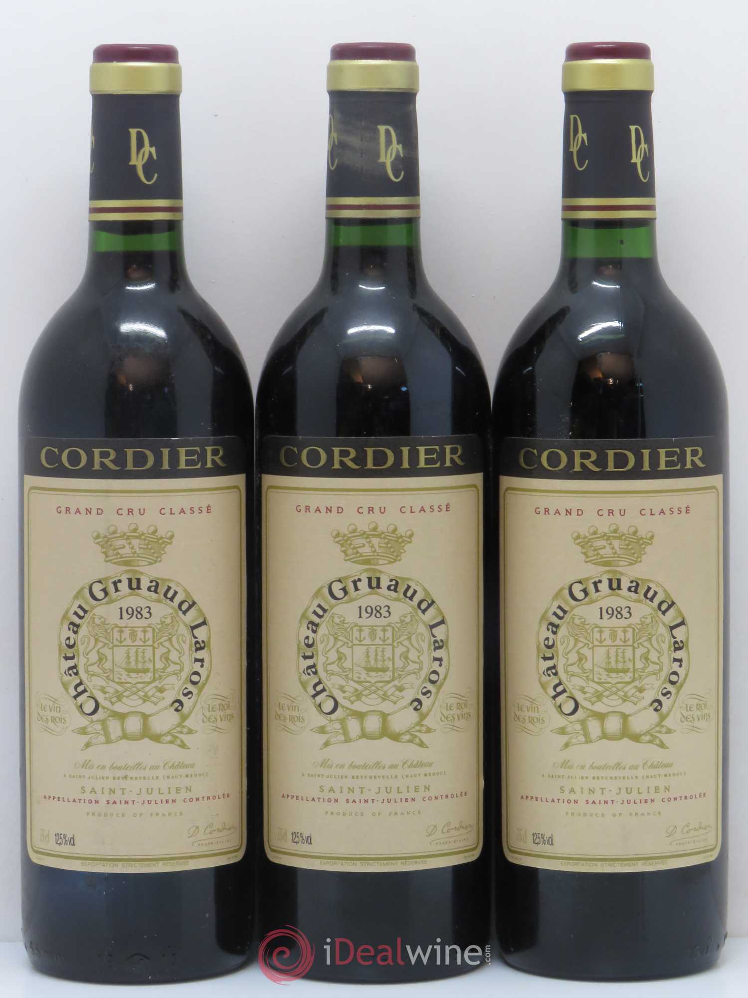 Château Gruaud Larose 2ème Grand Cru Classé 1983 - Lot de 12 bouteilles - 3