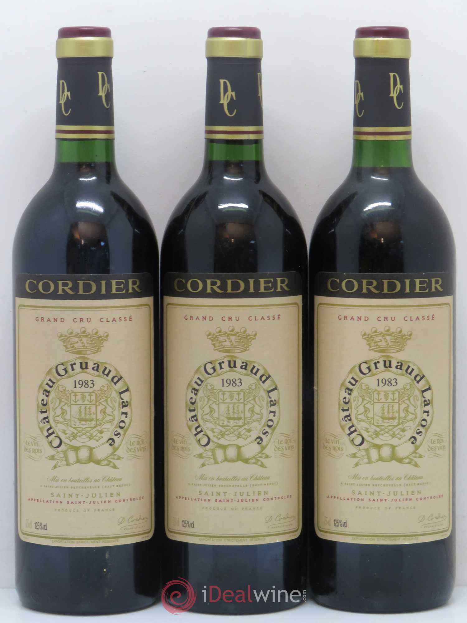 Château Gruaud Larose 2ème Grand Cru Classé 1983 - Lot de 12 bouteilles - 4