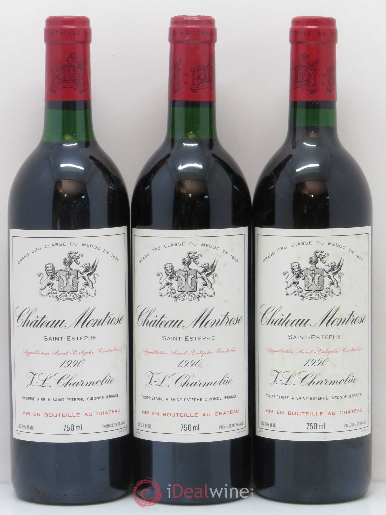 Château Montrose 2ème Grand Cru Classé 1990 - Lot de 12 bouteilles - 2