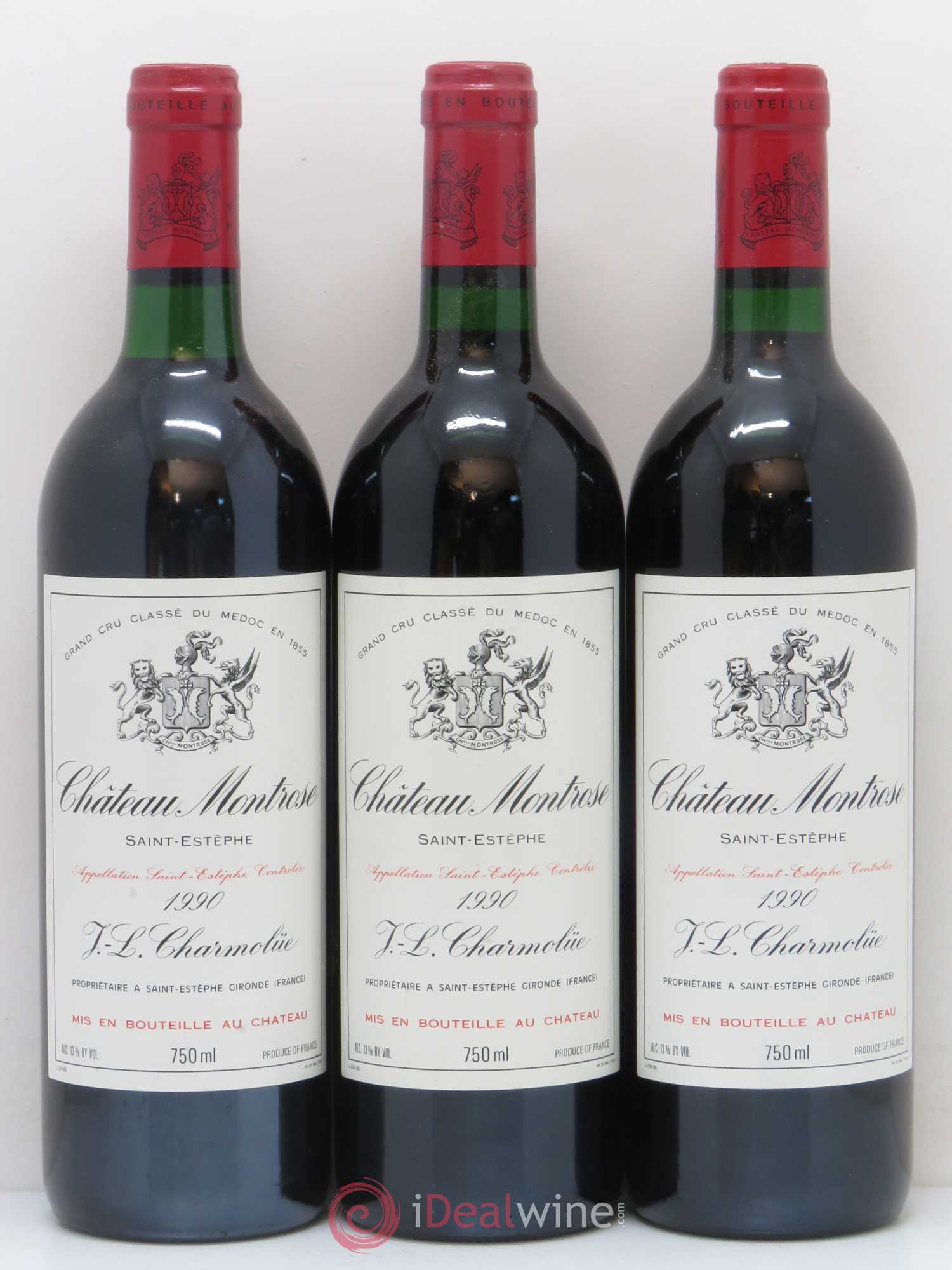 Château Montrose 2ème Grand Cru Classé 1990 - Lot de 12 bouteilles - 3