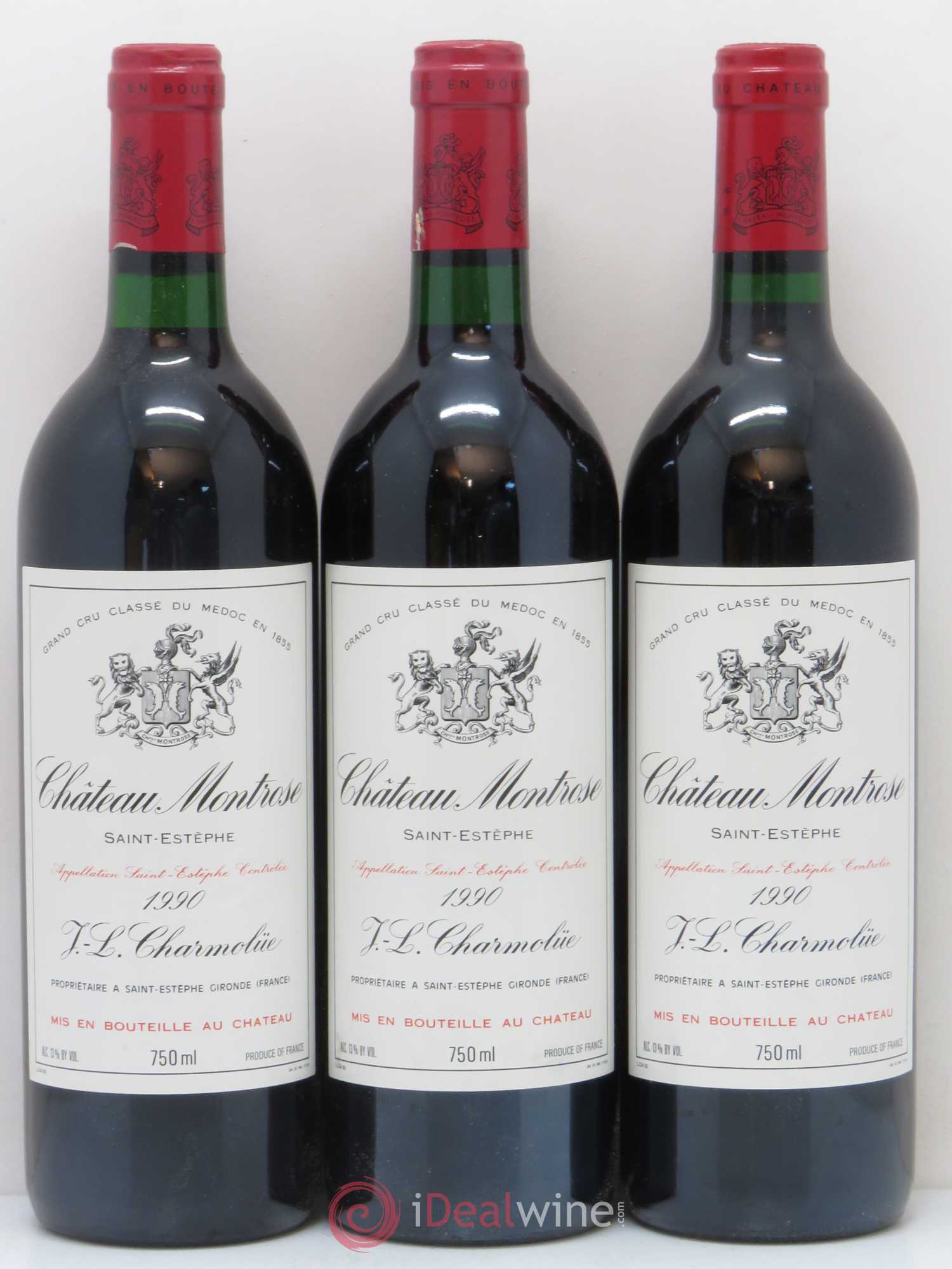 Château Montrose 2ème Grand Cru Classé 1990 - Lot de 12 bouteilles - 2